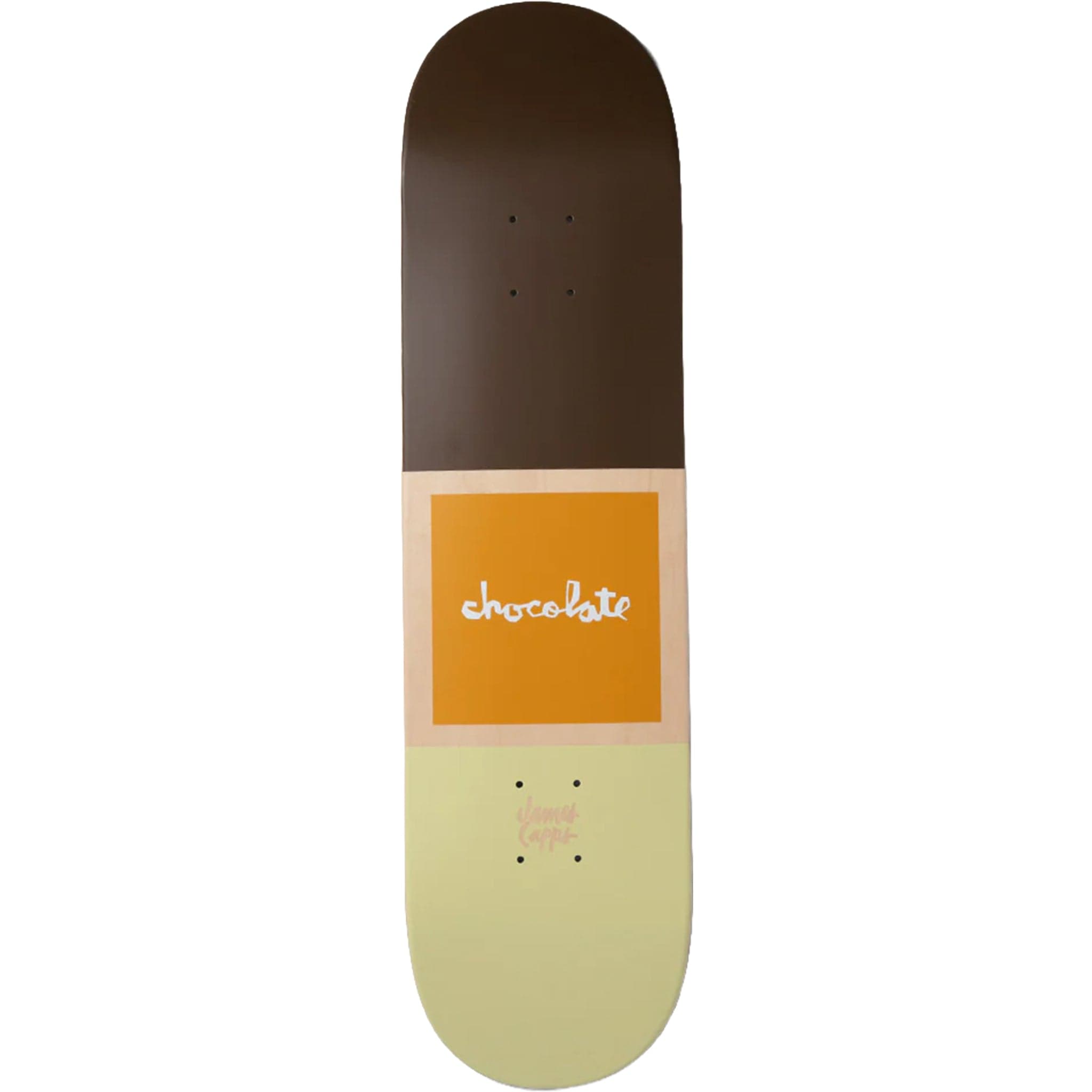 Chocolate Capps Square Skateboard Deck 8.5" Skateboard