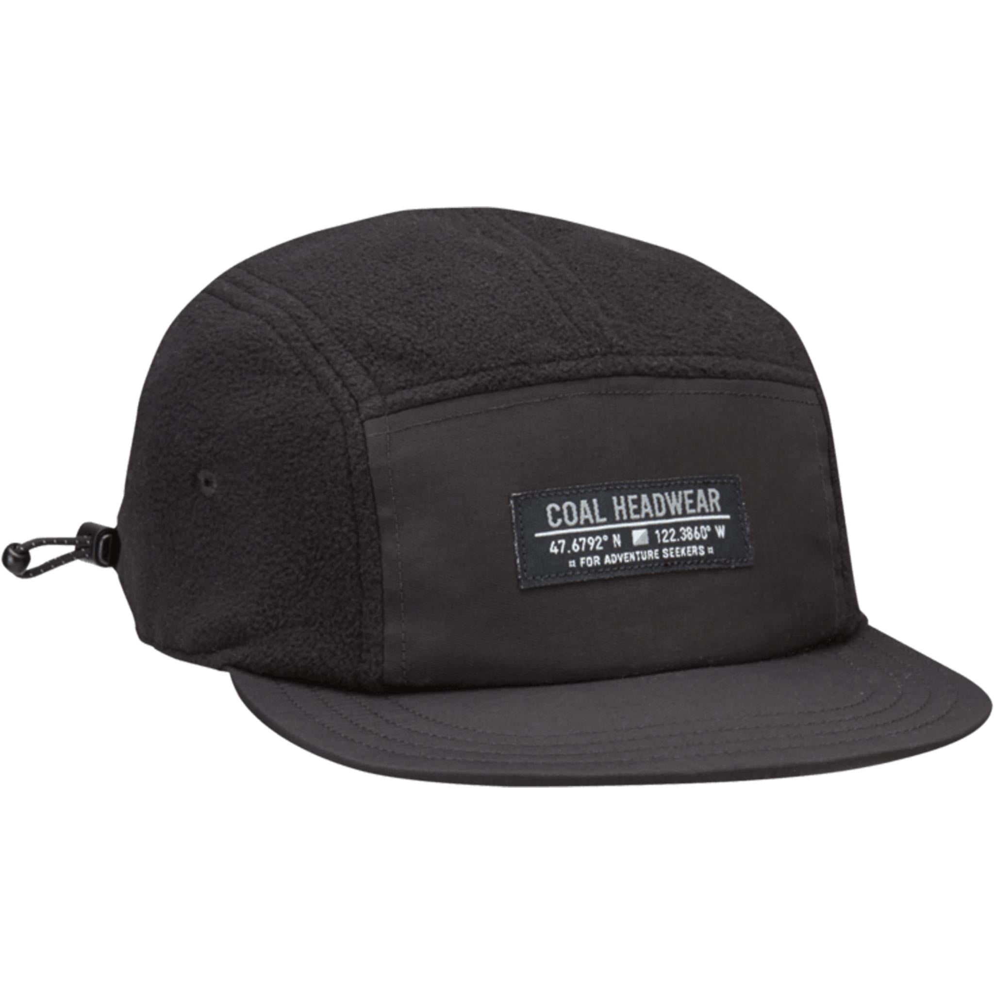 Coal Bridger 5 Panel Hat Black Hats