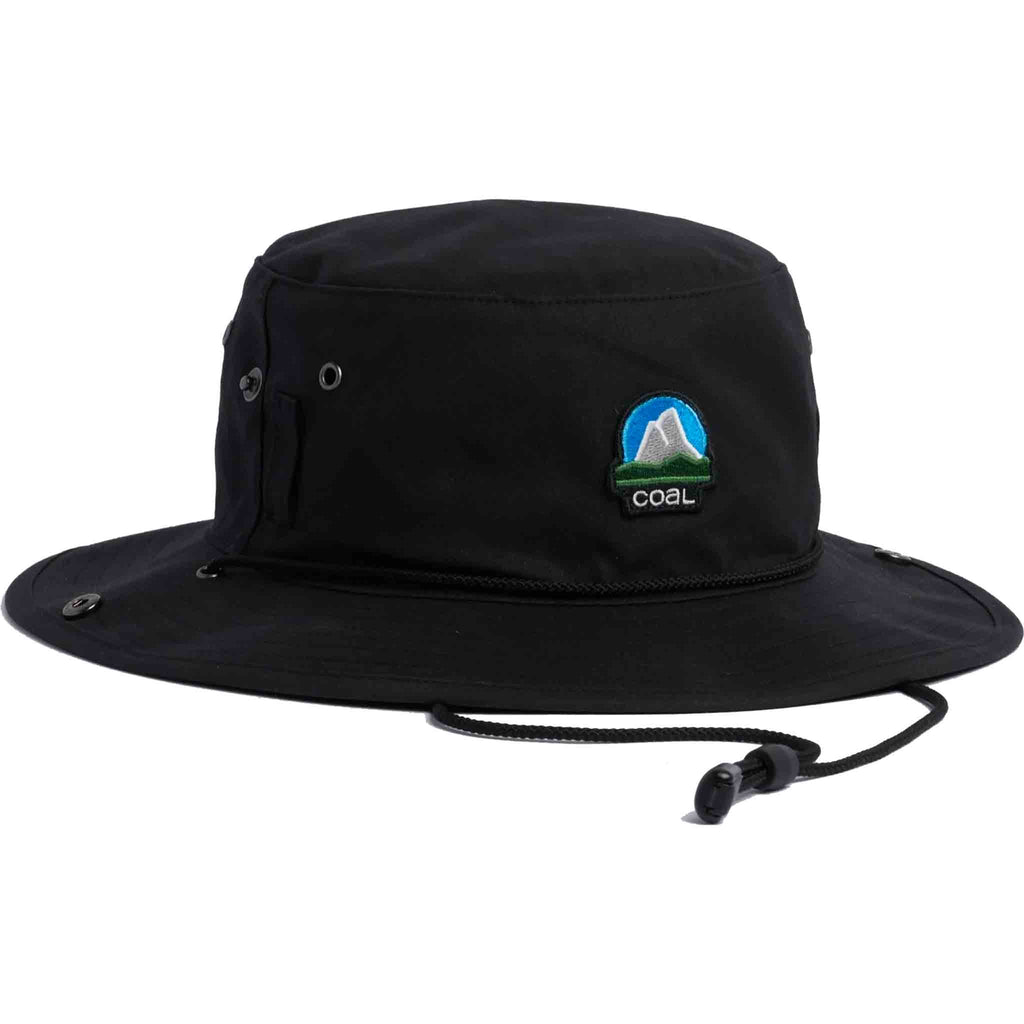 Coal Seymour Waxed Canvas Boonie Hat Black Hats