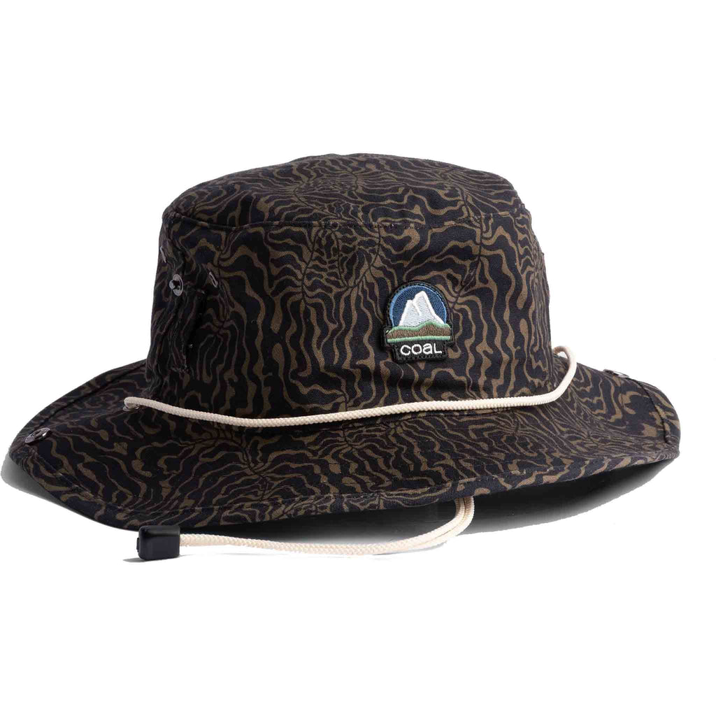 Coal Seymour Waxed Canvas Boonie Hat Olive Seaweed Hats
