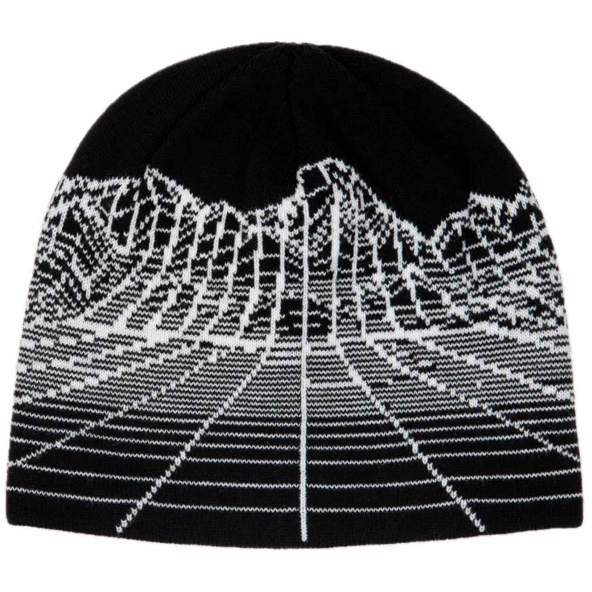 Corduroy Digital Mountain Skully Beanie Black Beanie