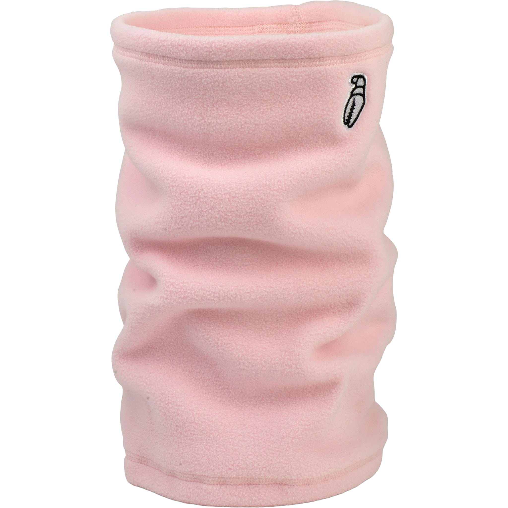 Crab Grab Fruzz Tube Neck Gaiter Soft Pink Facemask