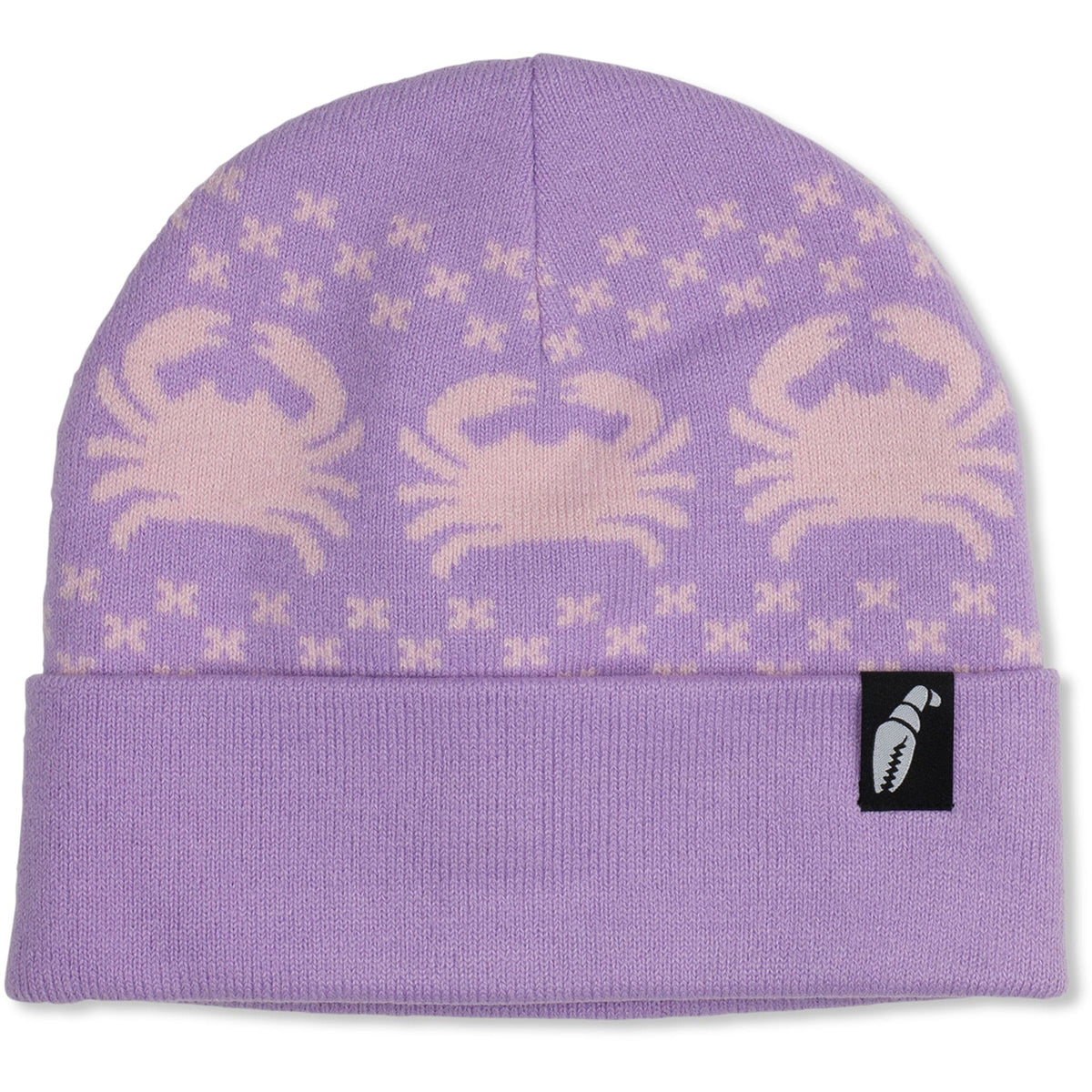 Crab Grab Nordicrab Beanie Purple Pink Beanie