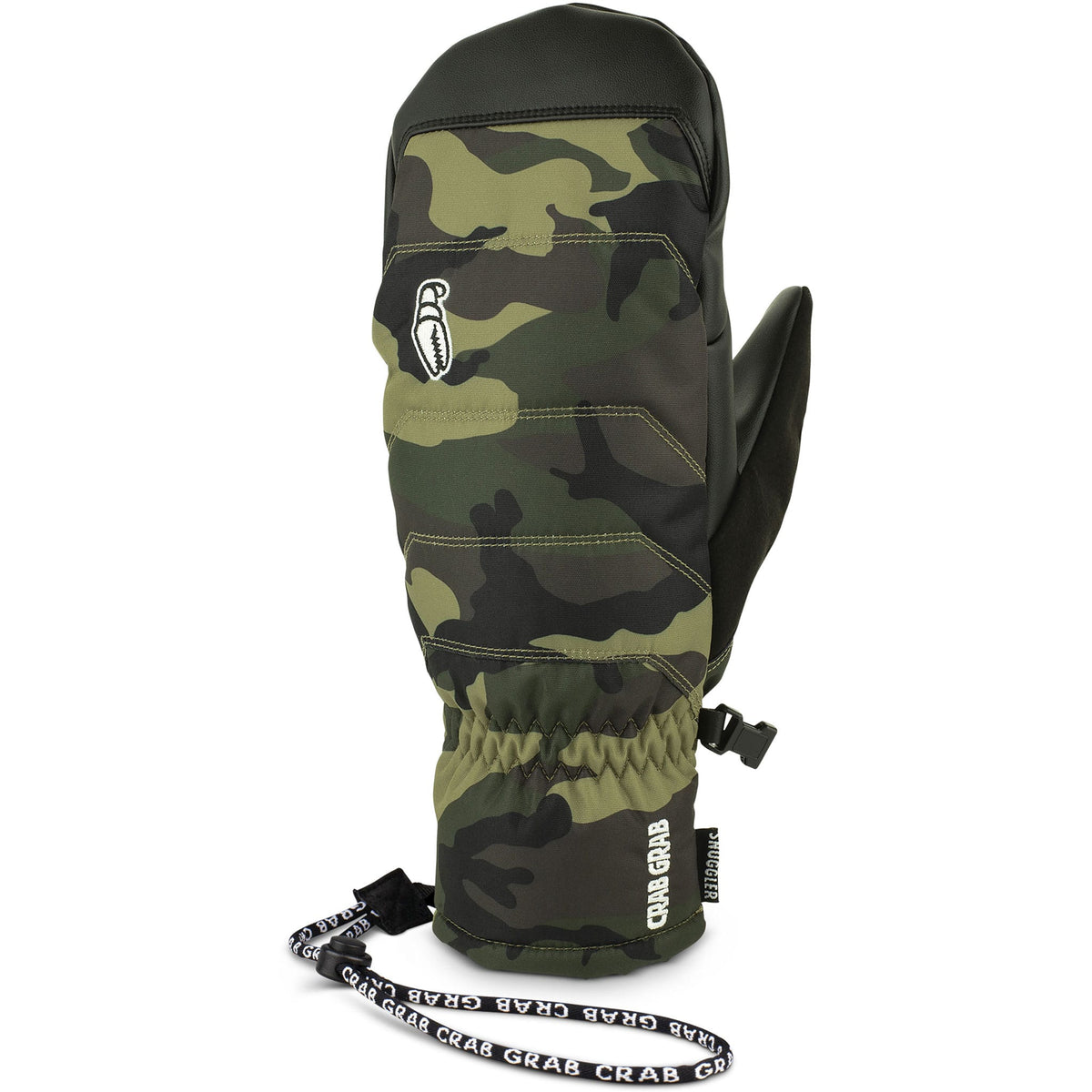 Crab Grab Snuggler Mitt Woodland Camo Gloves & Mitts