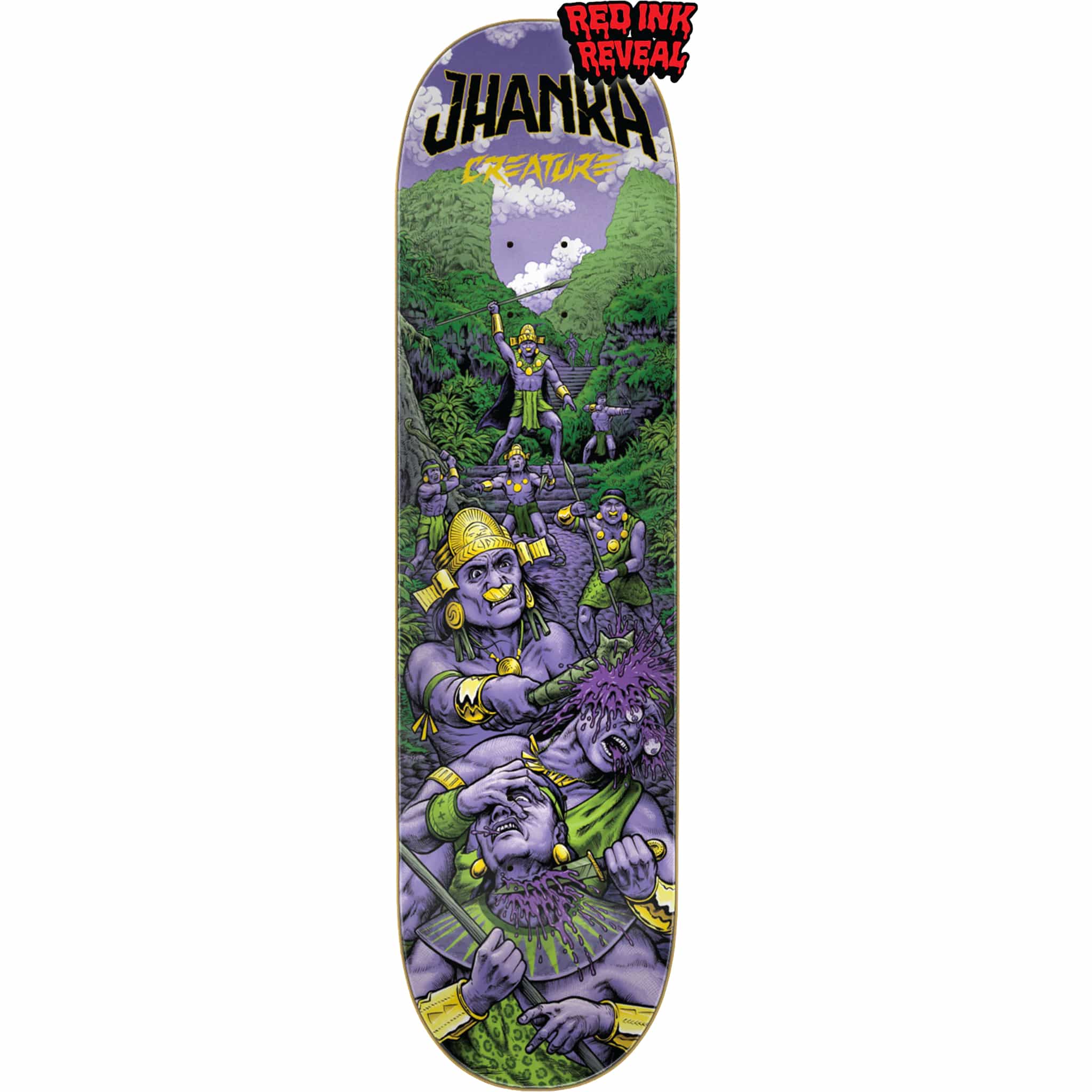 Creature Gonzalez Warriors VX Skateboard Deck 8.375" Skateboard