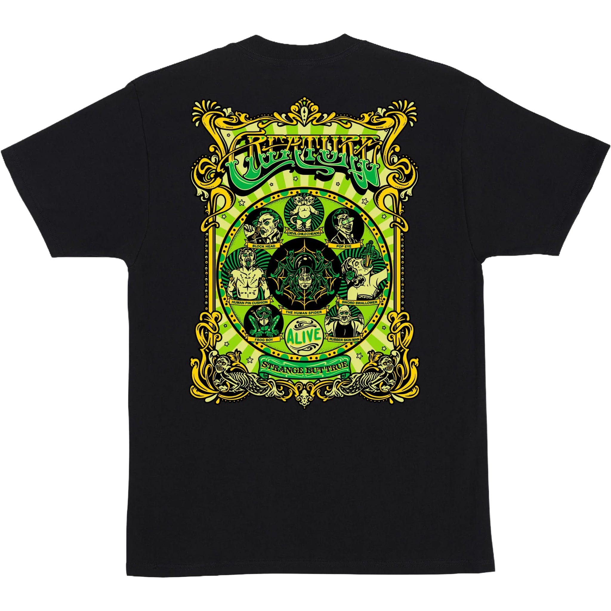 Creature Sideshow T-Shirt Black T Shirt