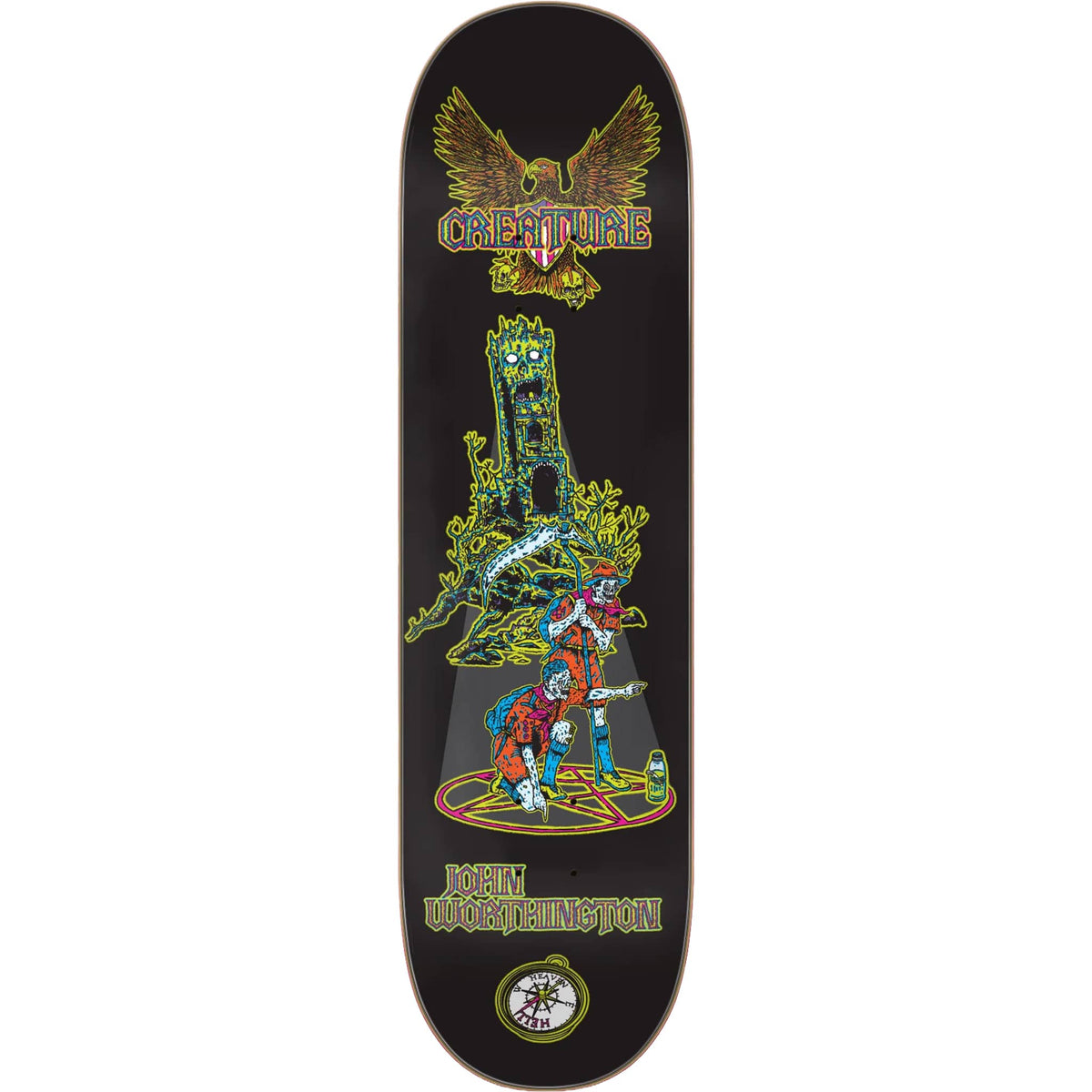 Creature Worthington Scout VX Skateboard Deck 8.6" Skateboard