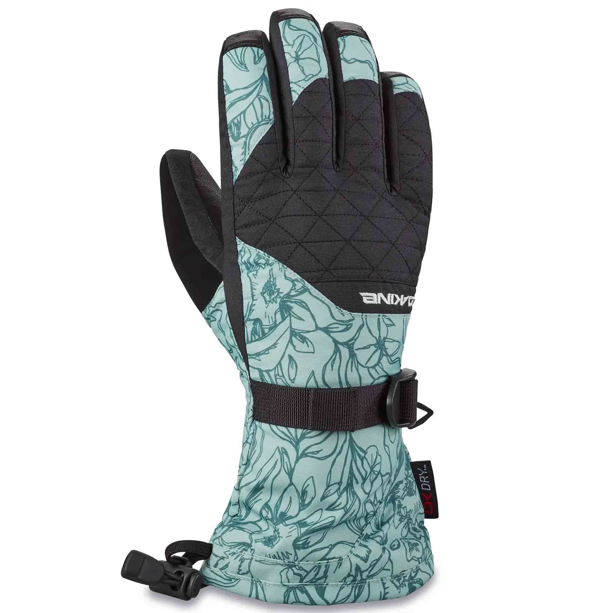 Dakine Camino Women's Glove Poppy Iceberg Grey Gloves & Mitts