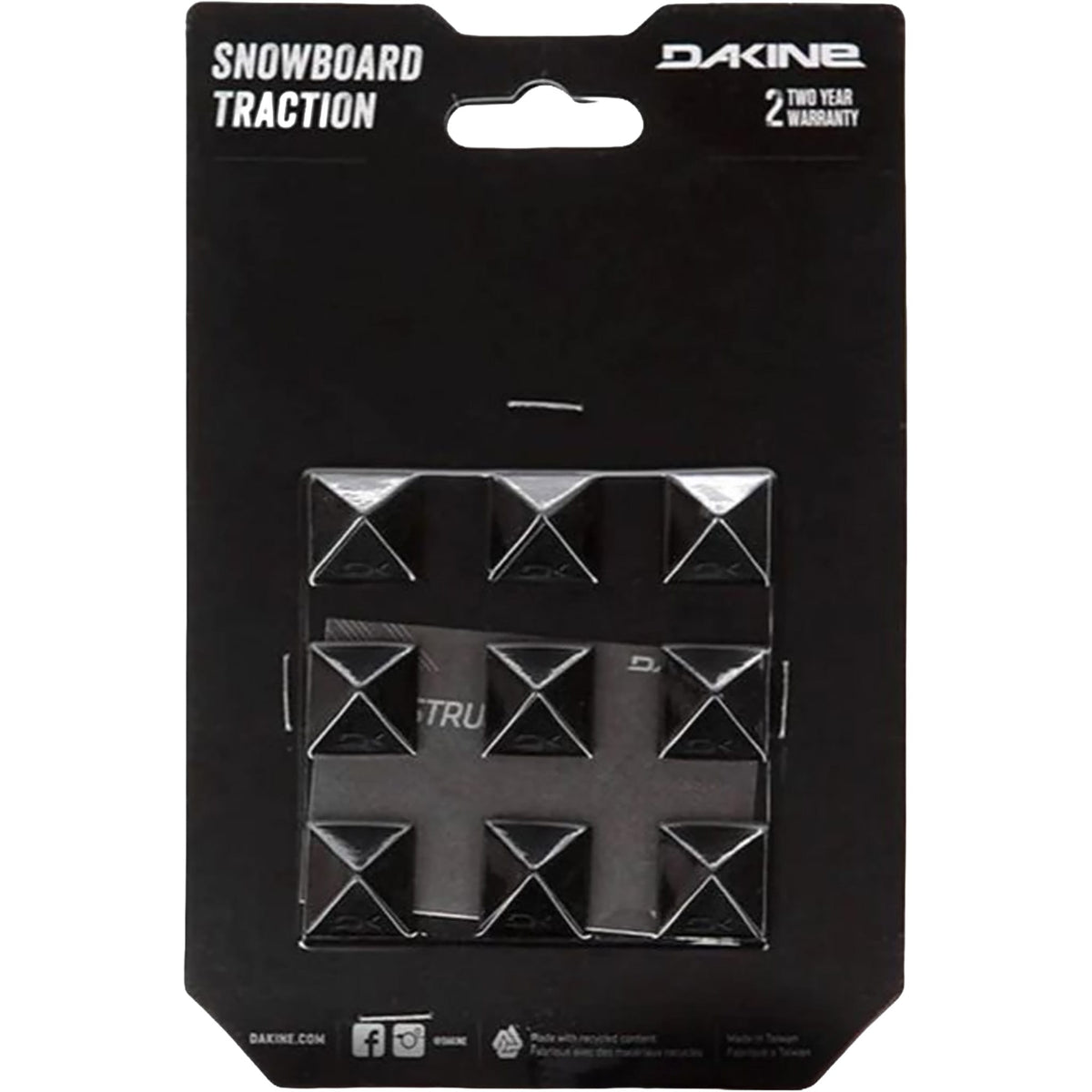 Dakine Pyramid Studs Black Stomp Pads