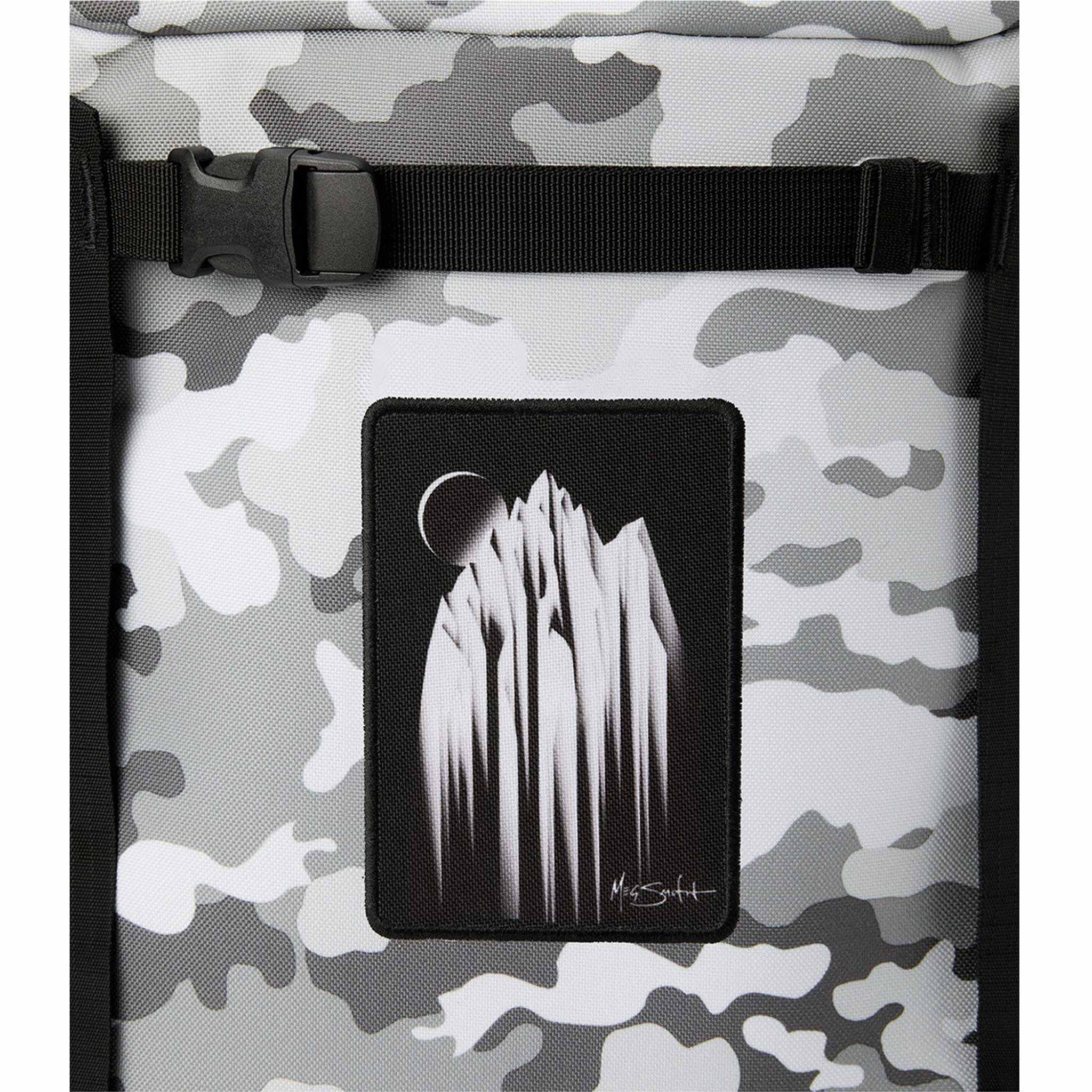 Dakine Team Mission Pro Backpack 25L Karl Fostvedt Snow Camo White Backpack