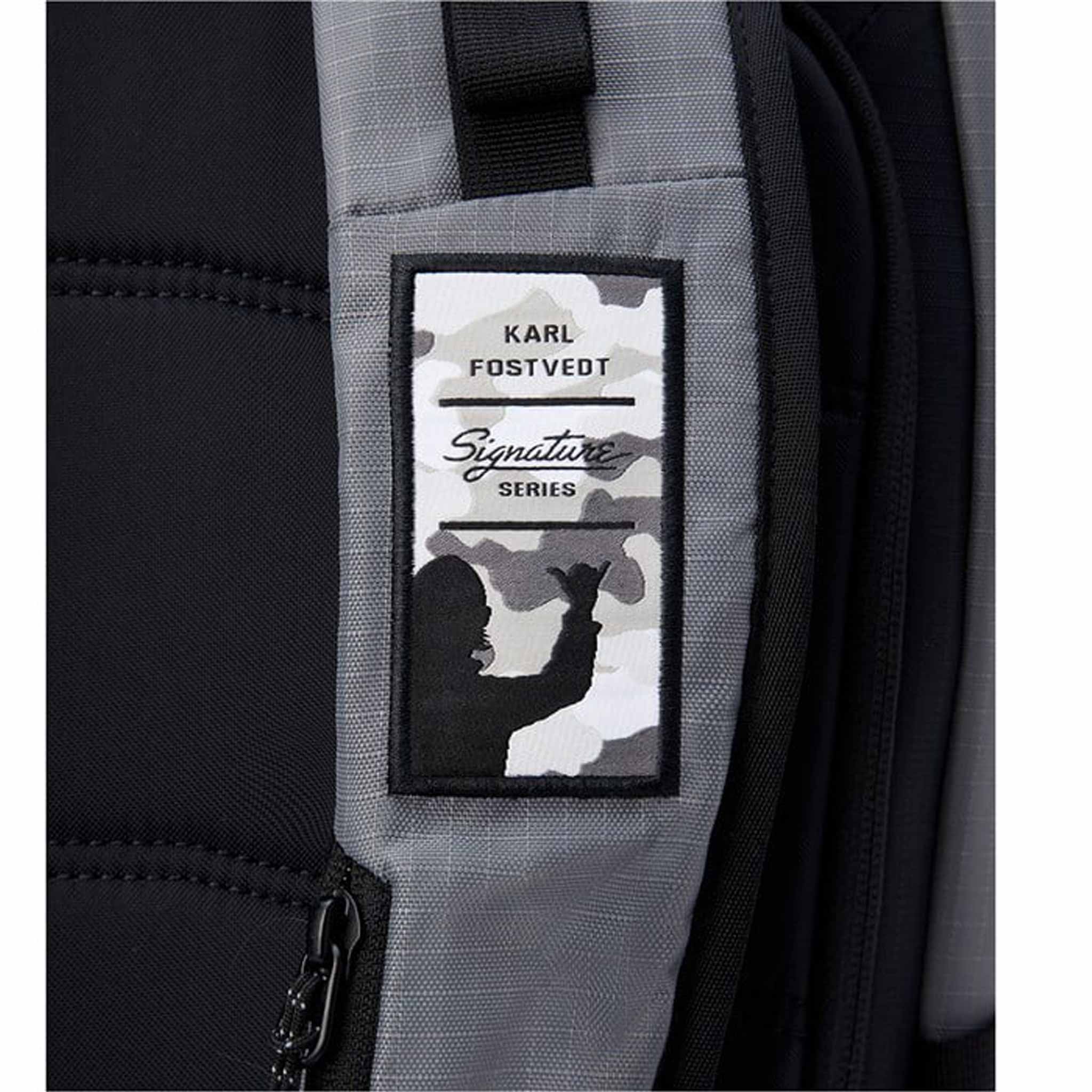 Dakine Team Mission Pro Backpack 25L Karl Fostvedt Snow Camo White Backpack