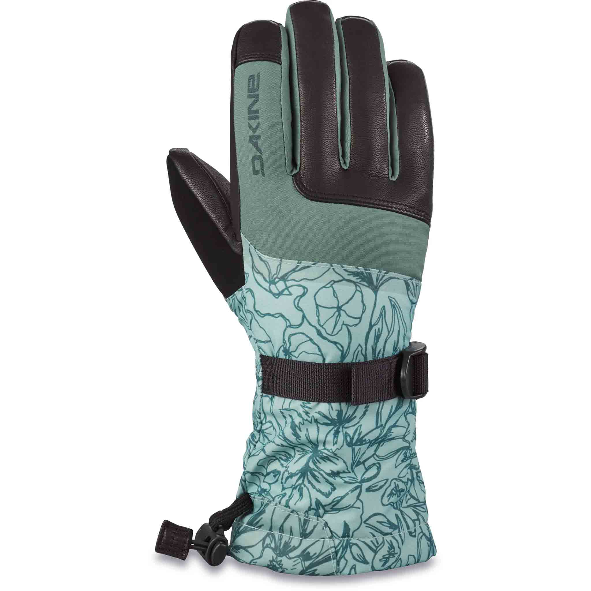 Dakine Women's Fleetwood Gore-Tex Glove Poppy Iceberg Black Gloves & Mitts