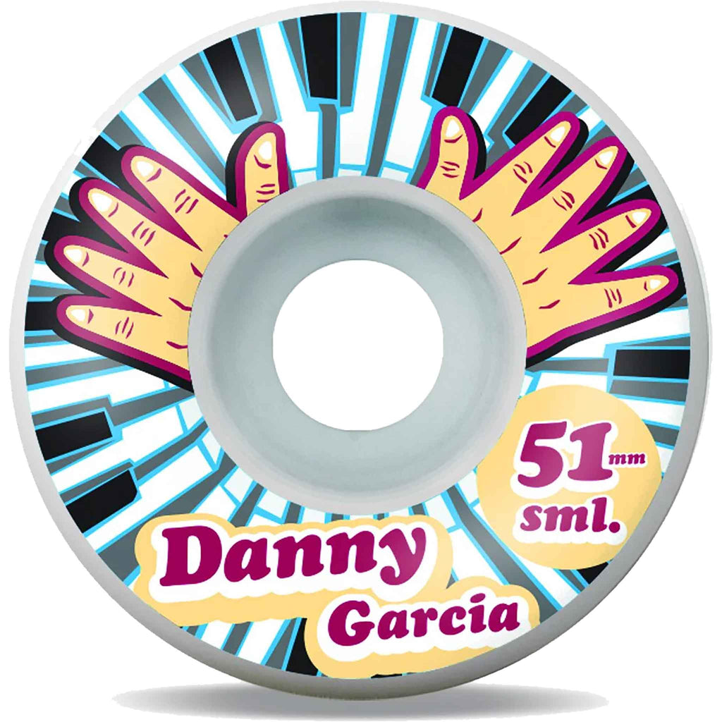 Danny Garcia Piano Hands 51mm Skateboard Wheels Skateboard Wheels