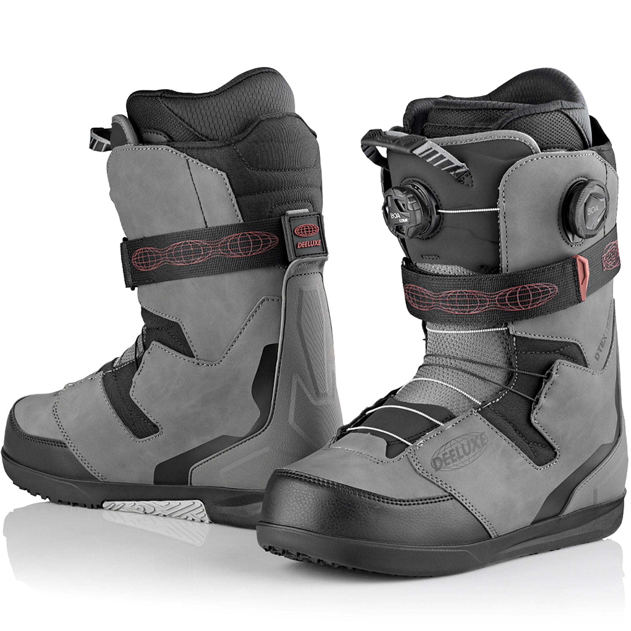 Deeluxe Deemon Pro Snowboard Boot Mercury Grey 2026 Mens Snowboard Boots