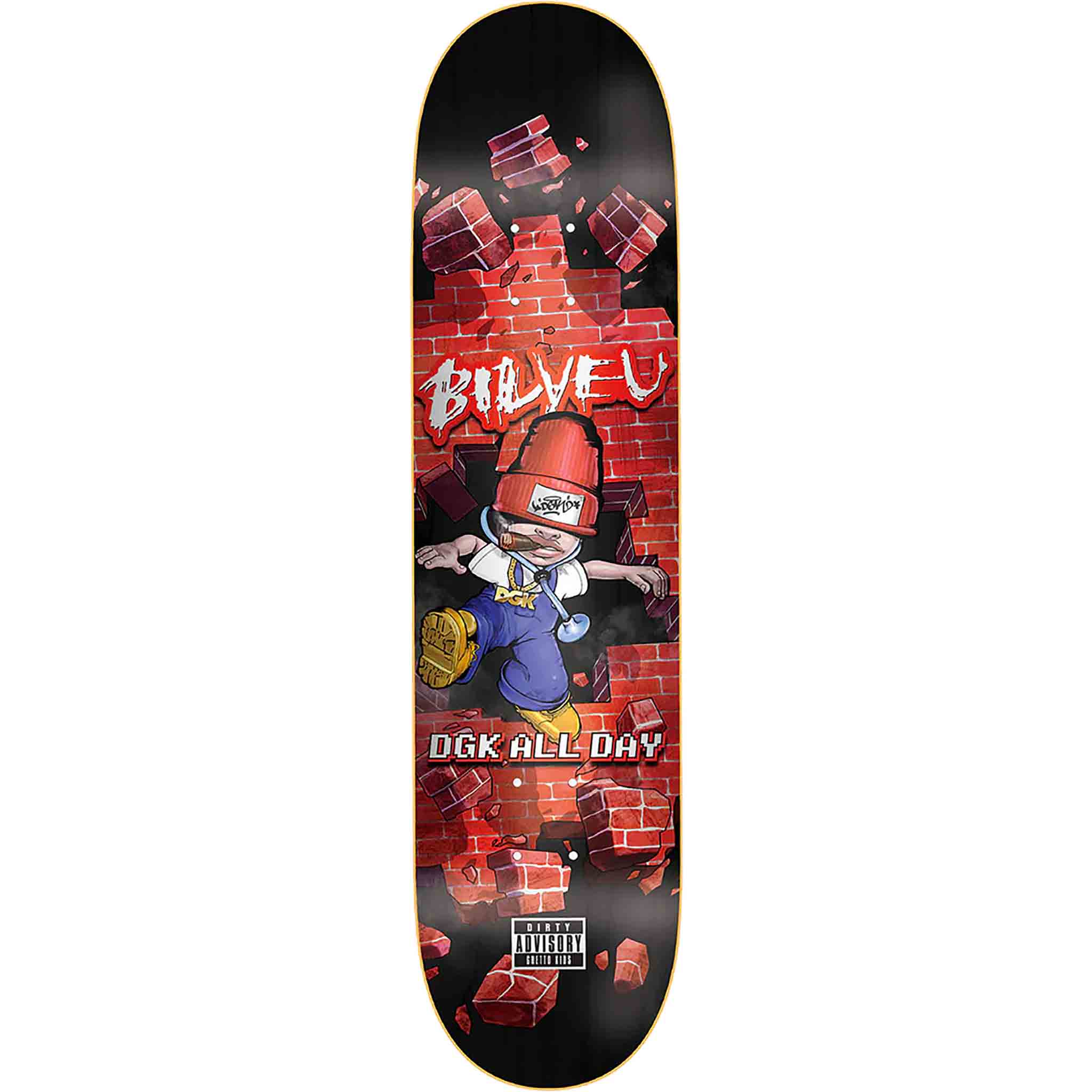 DGK Bilyeu Bustin Out 8" Skateboard Deck Skateboard