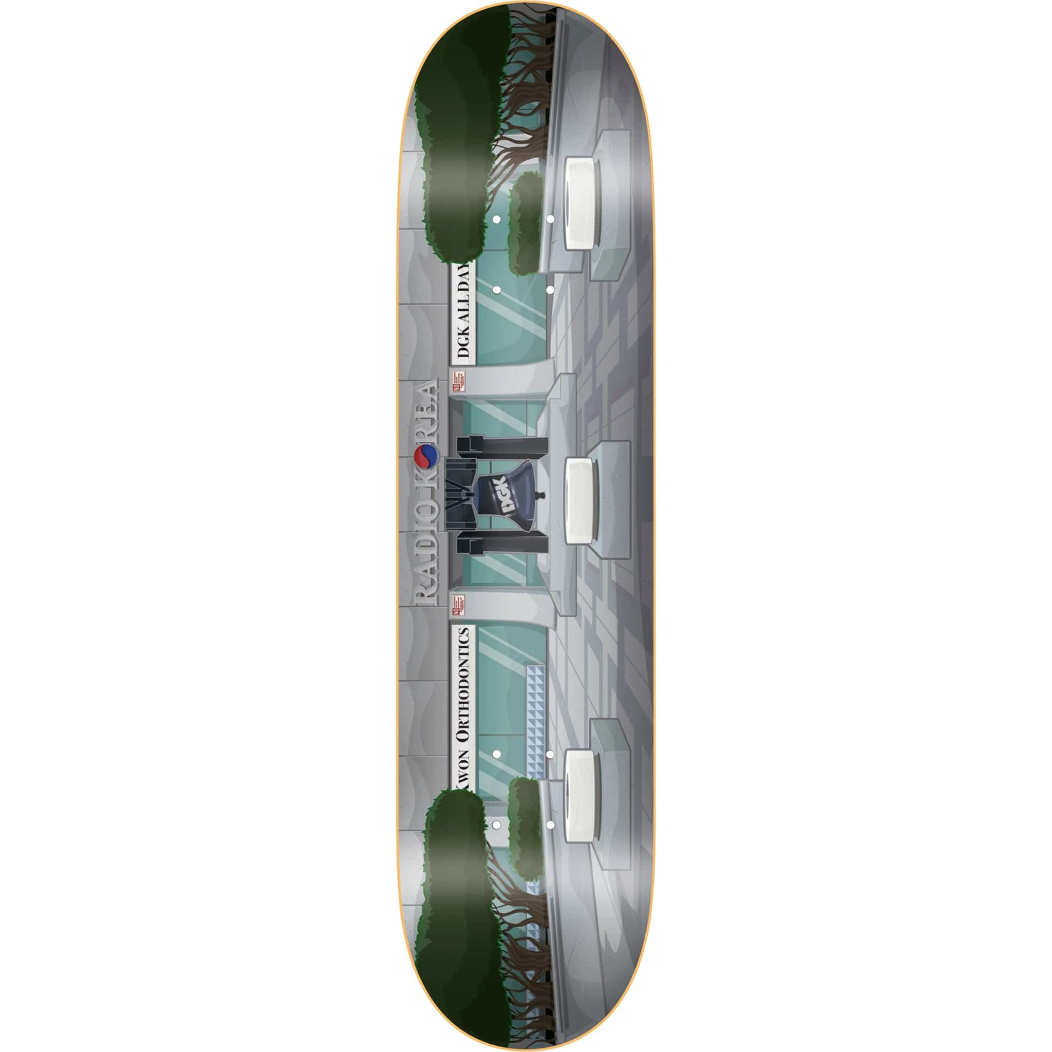 DGK JKwon Days Skateboard Deck 8.25" Skateboard