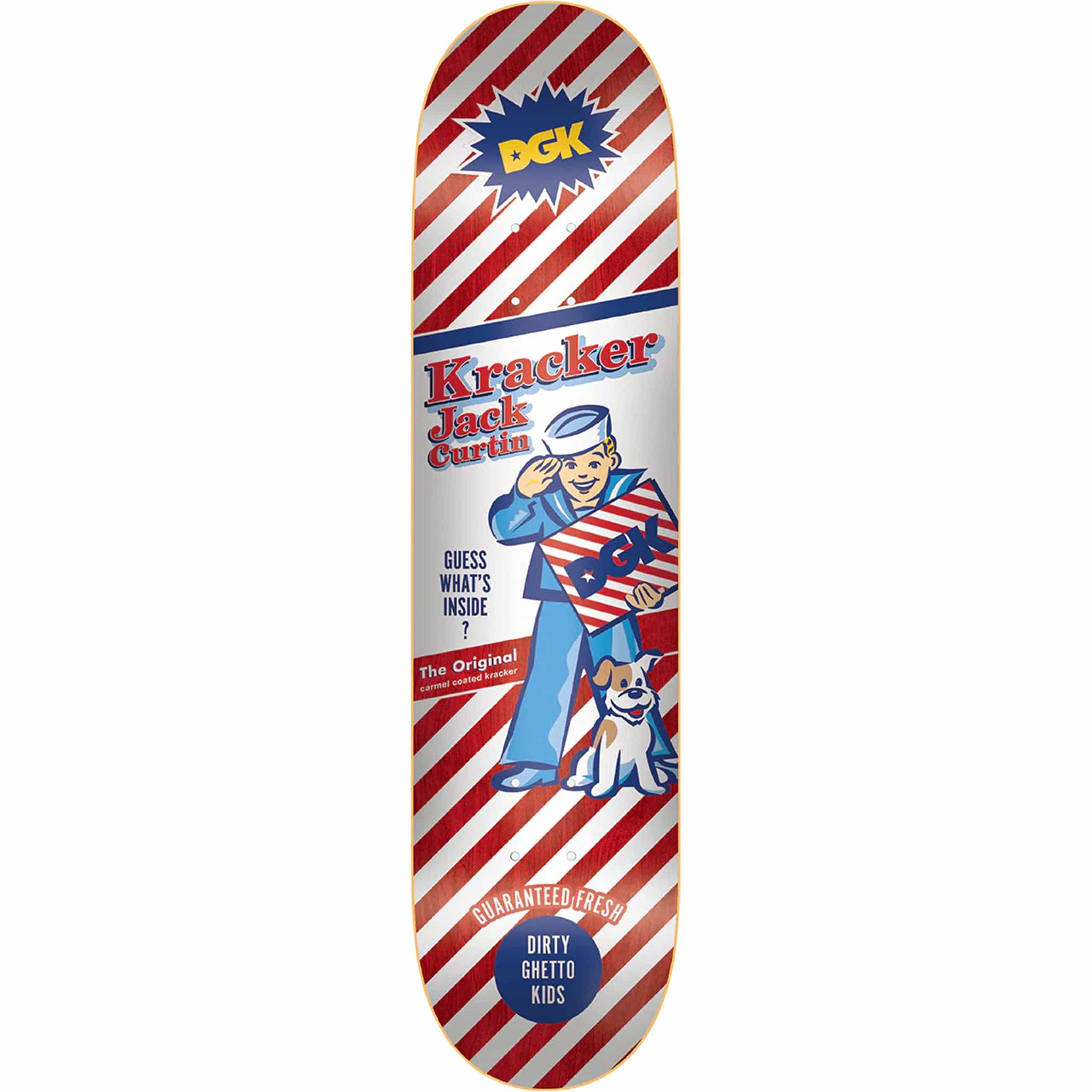 DGK Kracker Curtin Skateboard Deck 8.25" Skateboard
