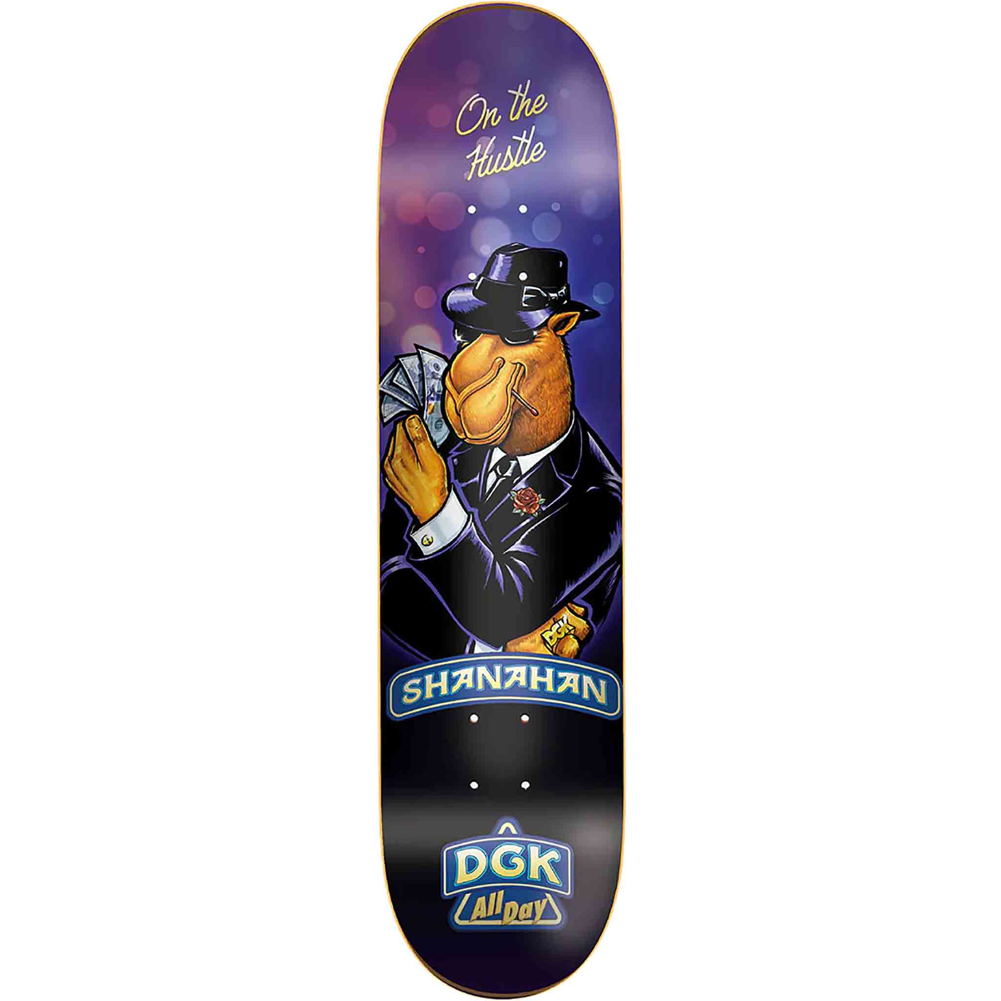 DGK Shanahan Smooth 8.38" Skateboard Deck Skateboard