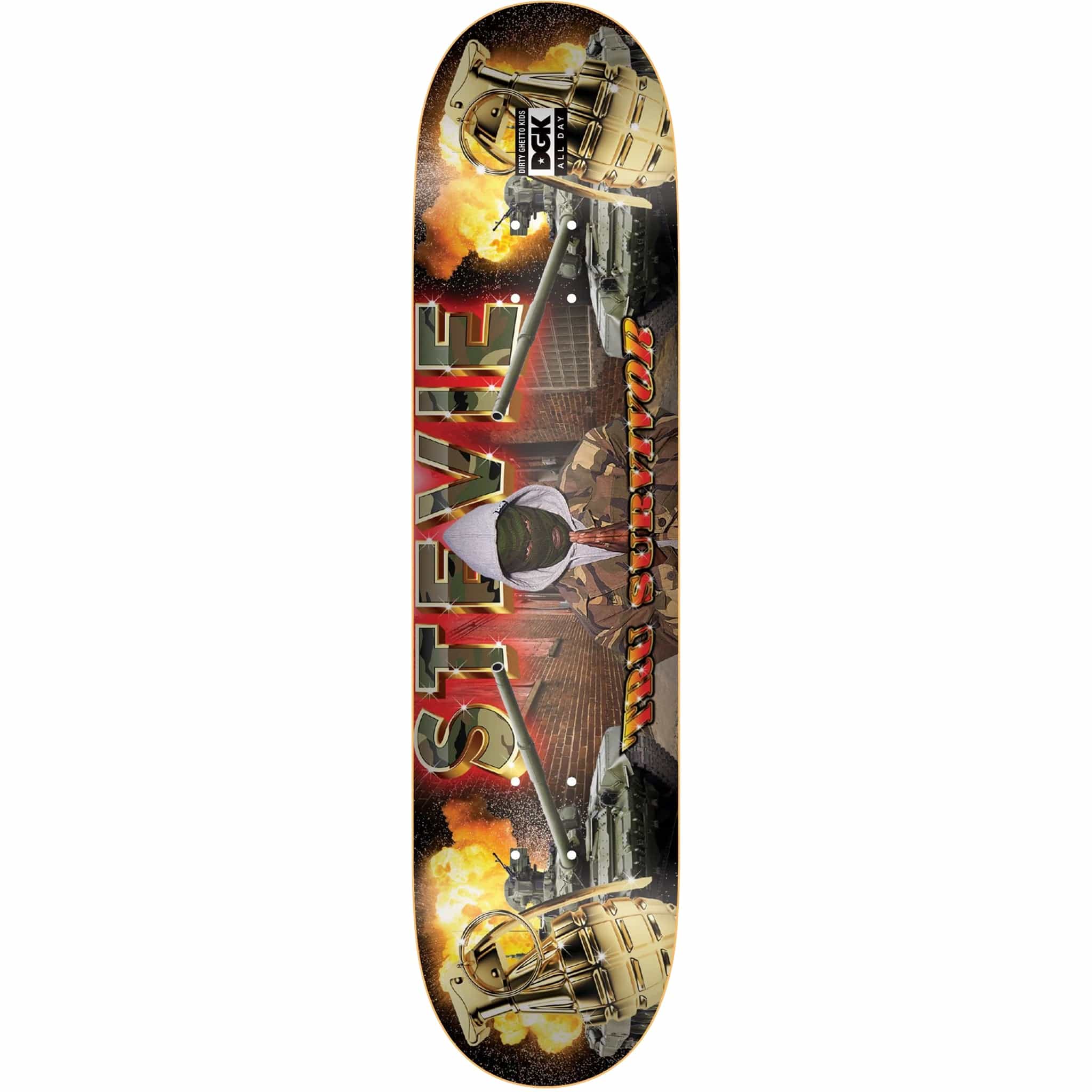 DGK Williams Ghetto Fab Skateboard Deck 8.1" Skateboard