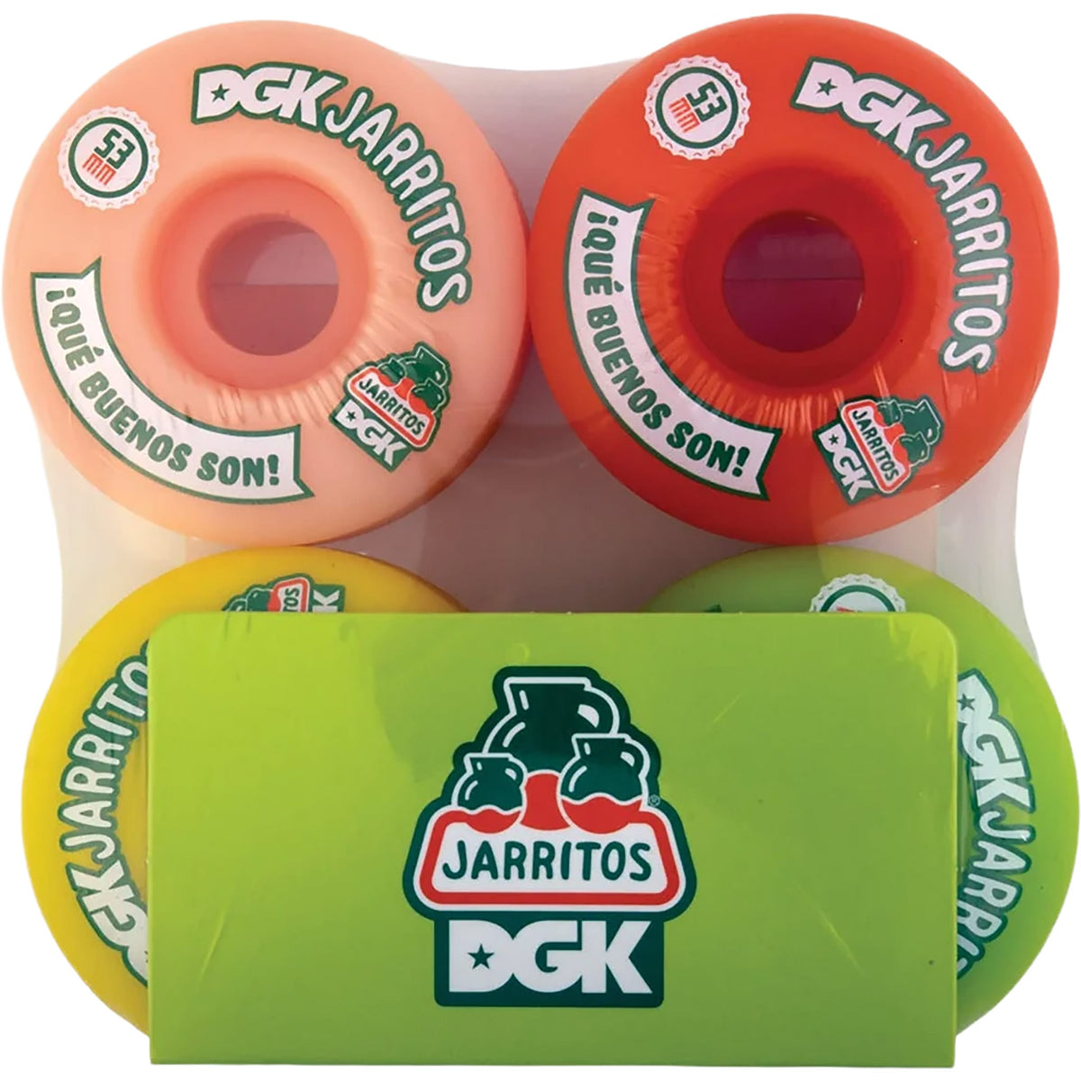 DGK x Jarritos Botella Skateboard Wheels 101d 53mm Skateboard Wheels