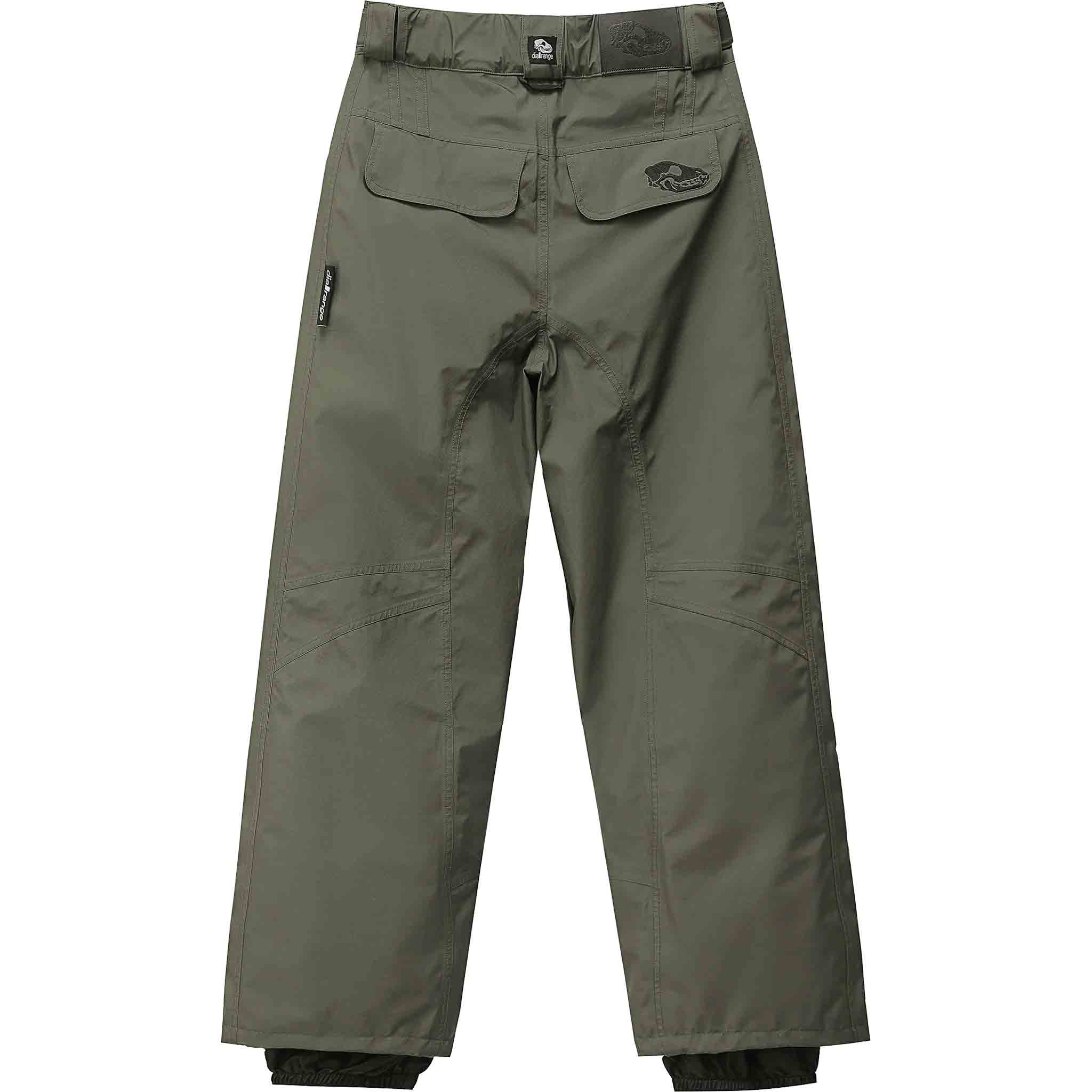 Dialrange Mawson 3L Pant Army Green 2026 Mens Snowboard Pants