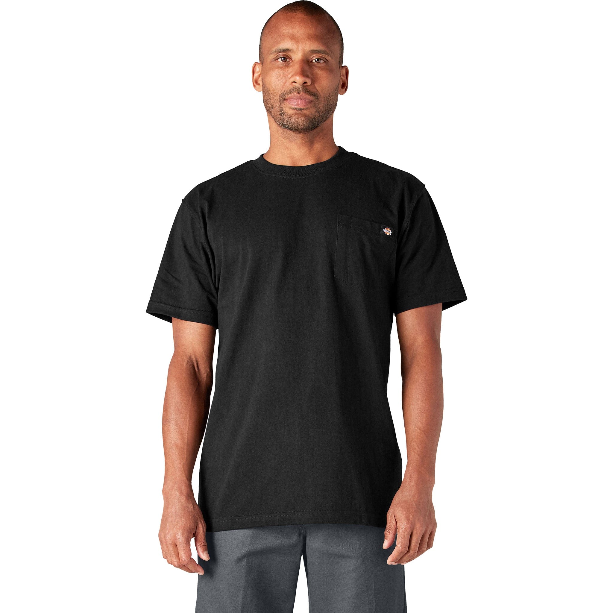 Dickies Heaveyweight Short Sleeve Pocket Tee Black T Shirt