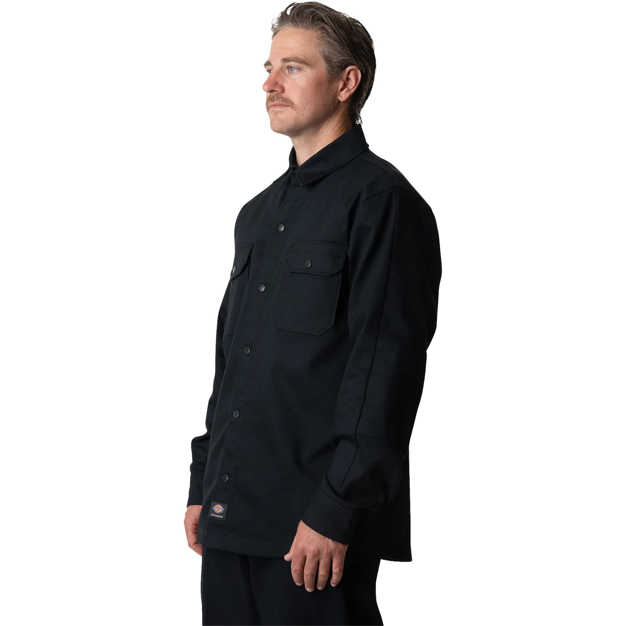 Dickies Mike Anderson Lined Shirt Jacket Black Casual Jackets
