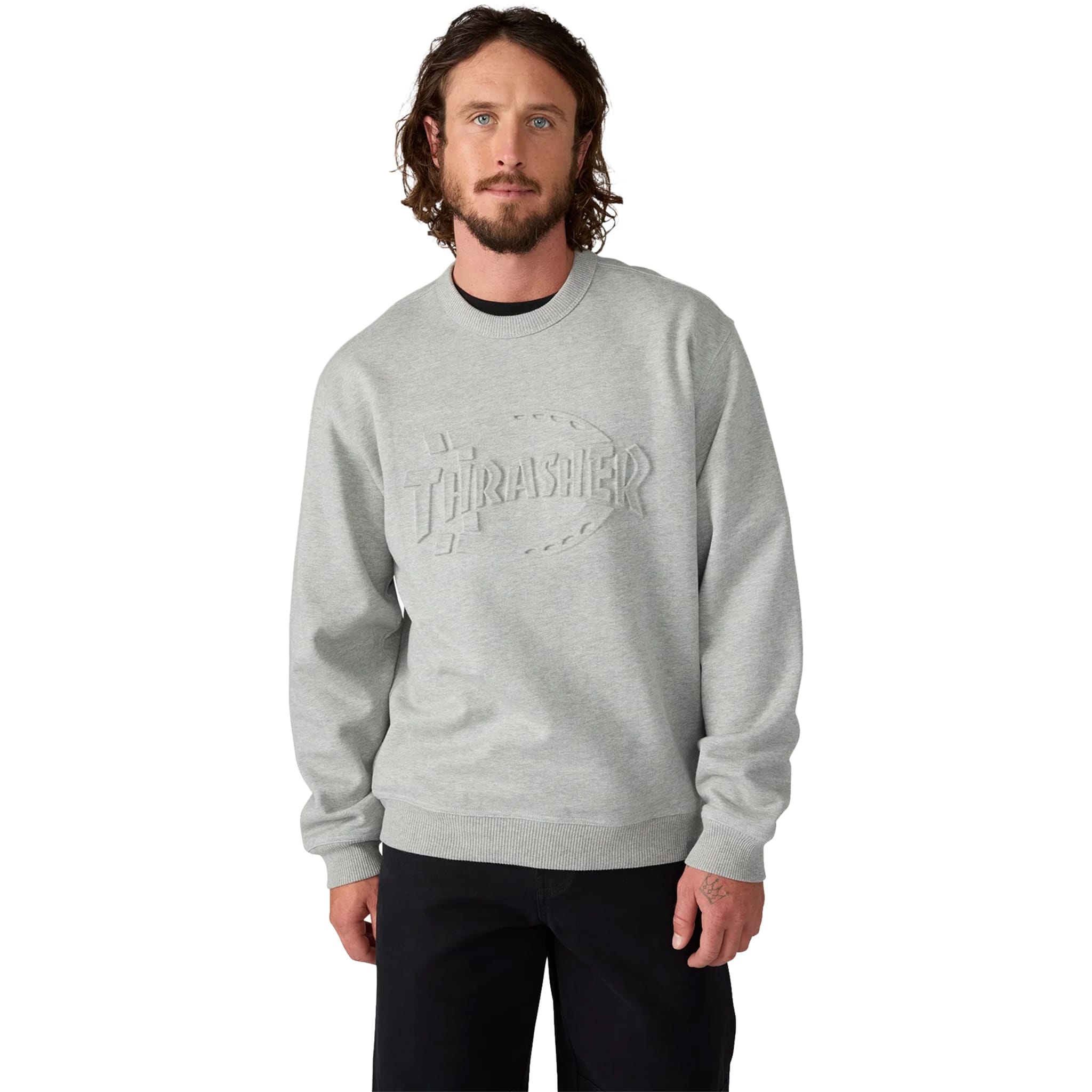 Dickies x Thrasher Sweatshirt Grey Melange Sweatshirts
