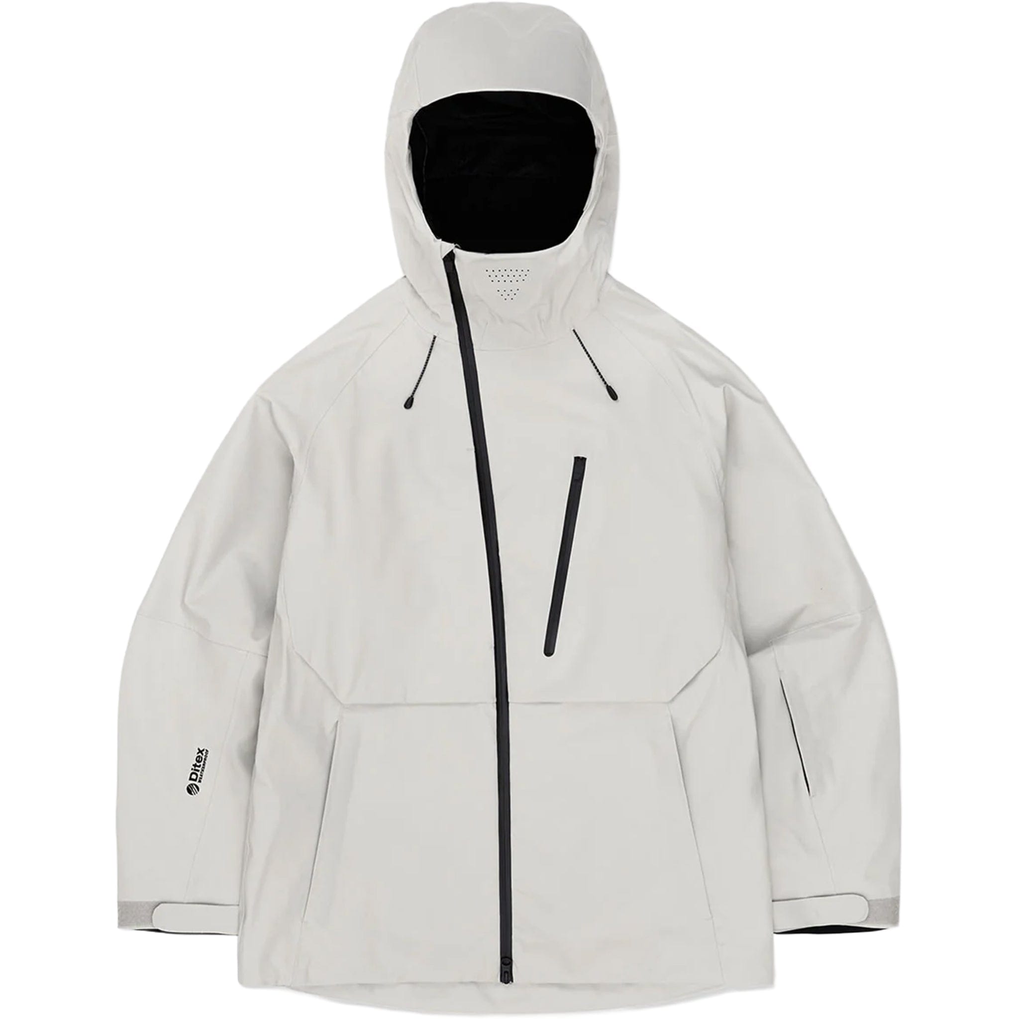 Dimito 25 Apex Jacket Cream White Mens Snowboard Coat