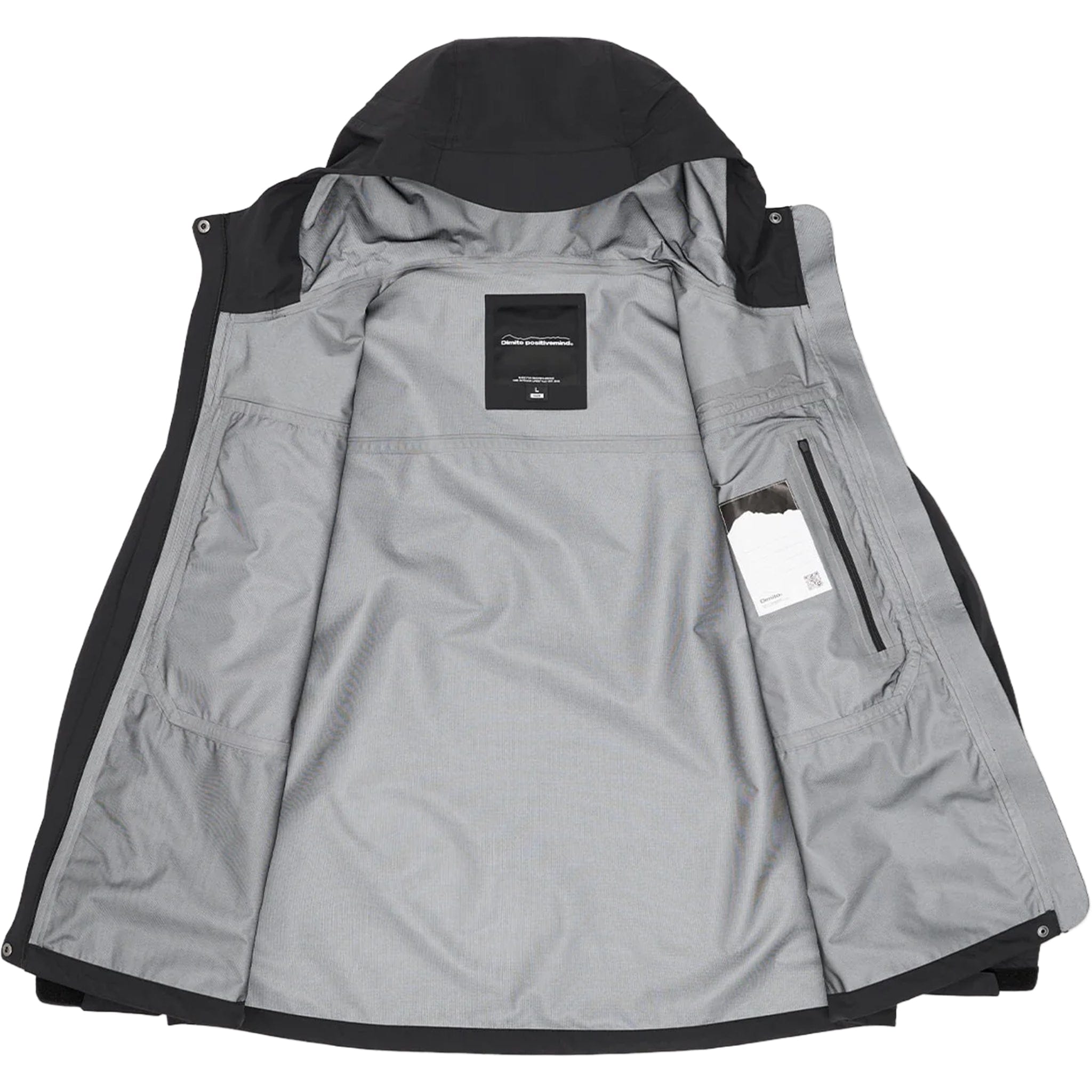 Dimito MT 3L Jacket Black Mens Snowboard Coat