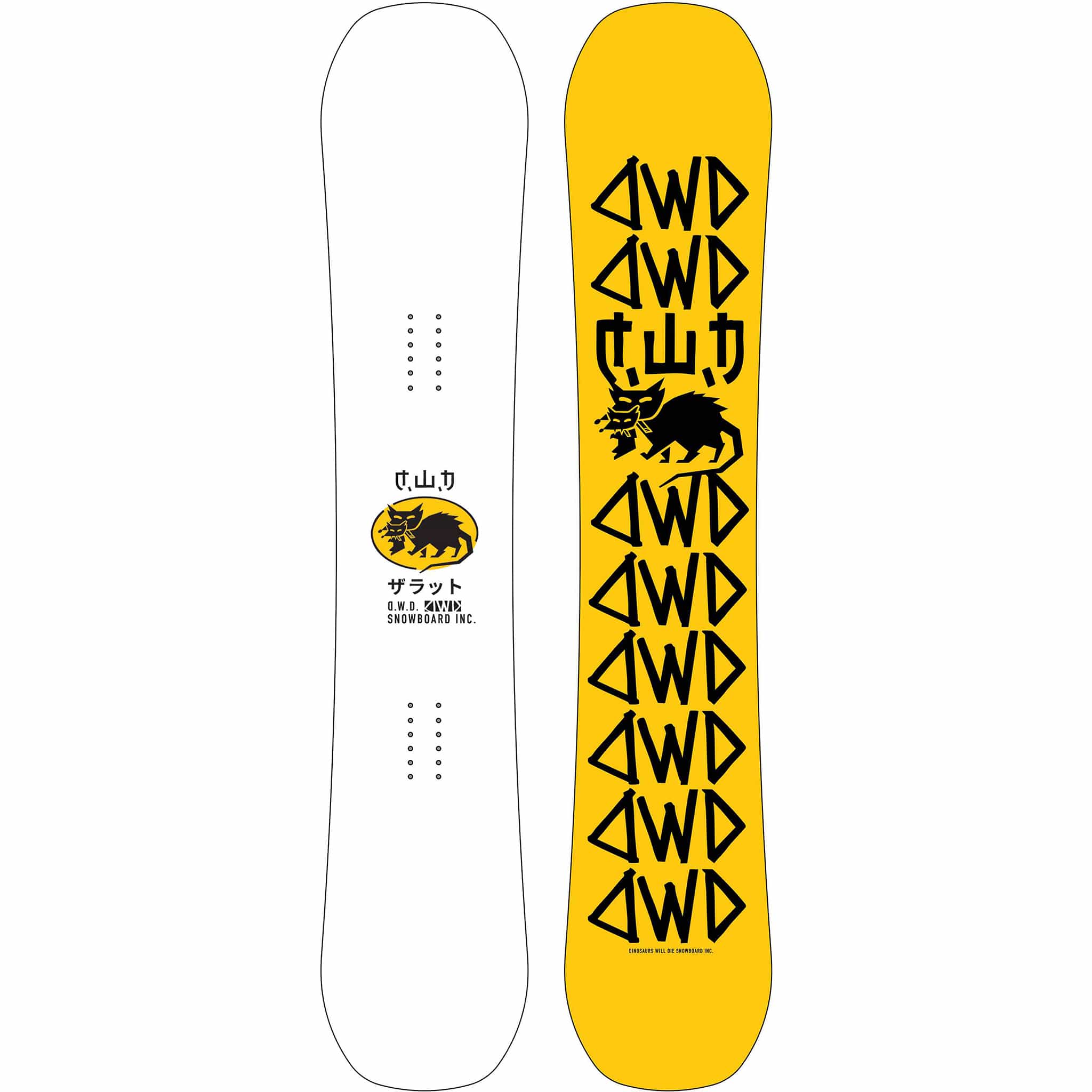 Dinosaurs Will Die Rat Snowboard 2027 Snowboard