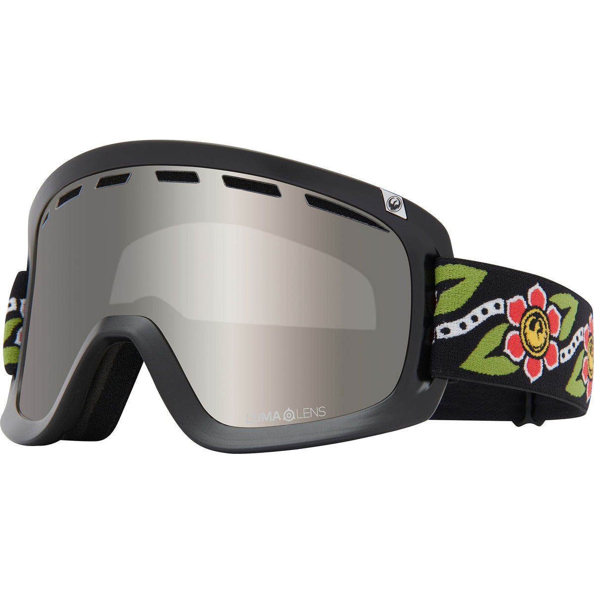 Dragon D1 OTG Mikkel Bang Signature Lumalens Silver Ion + Amber Lens 2027 Goggles