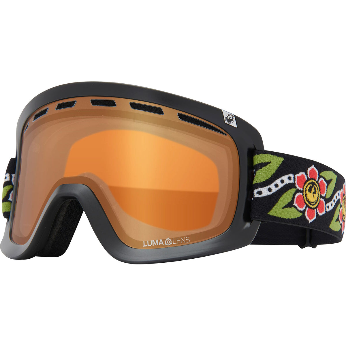 Dragon D1 OTG Mikkel Bang Signature Lumalens Silver Ion + Amber Lens 2027 Goggles