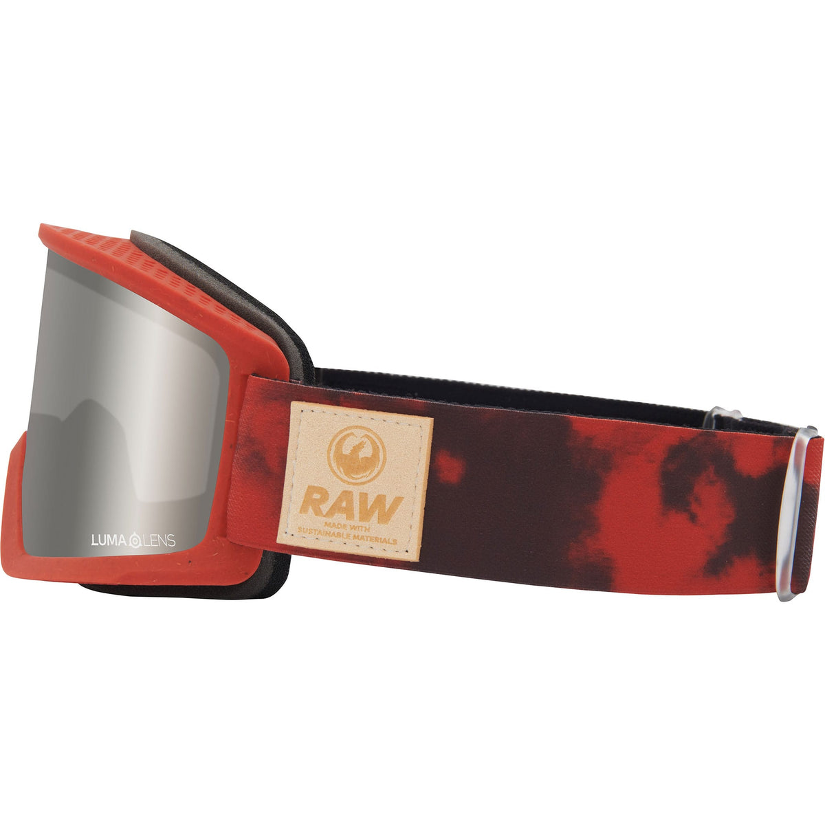 Dragon DX3 Plus OTG Raw Lumalens Silver Ion + Amber Lens 2027 Goggles