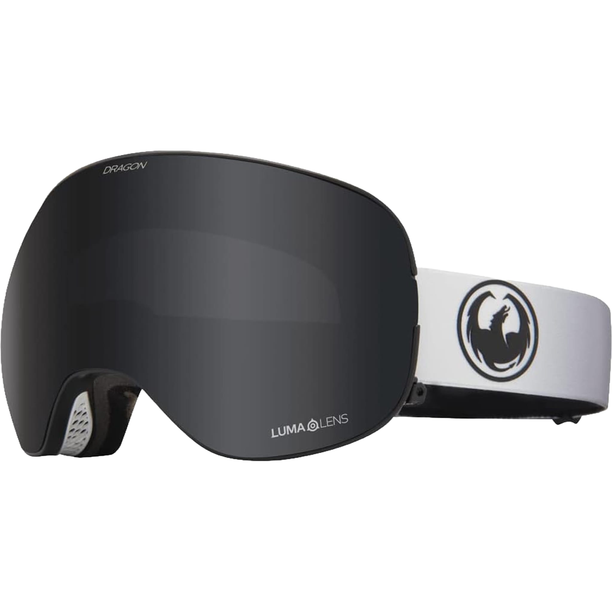 Dragon X2 Fade Snow Goggles Lumalens Dark Smoke + Lumalens Flash Blue Goggles