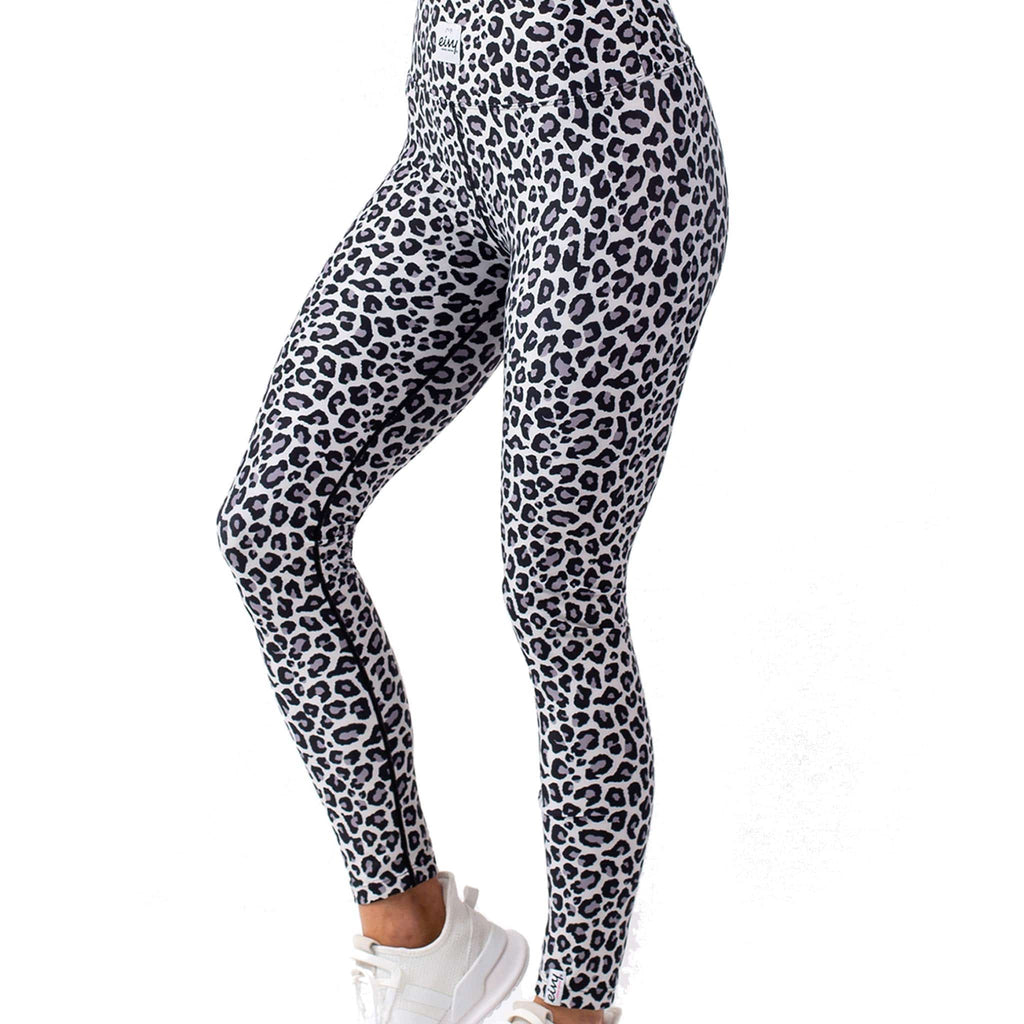 Eivy Icecold Tights Snow Leopard Womens Thermal