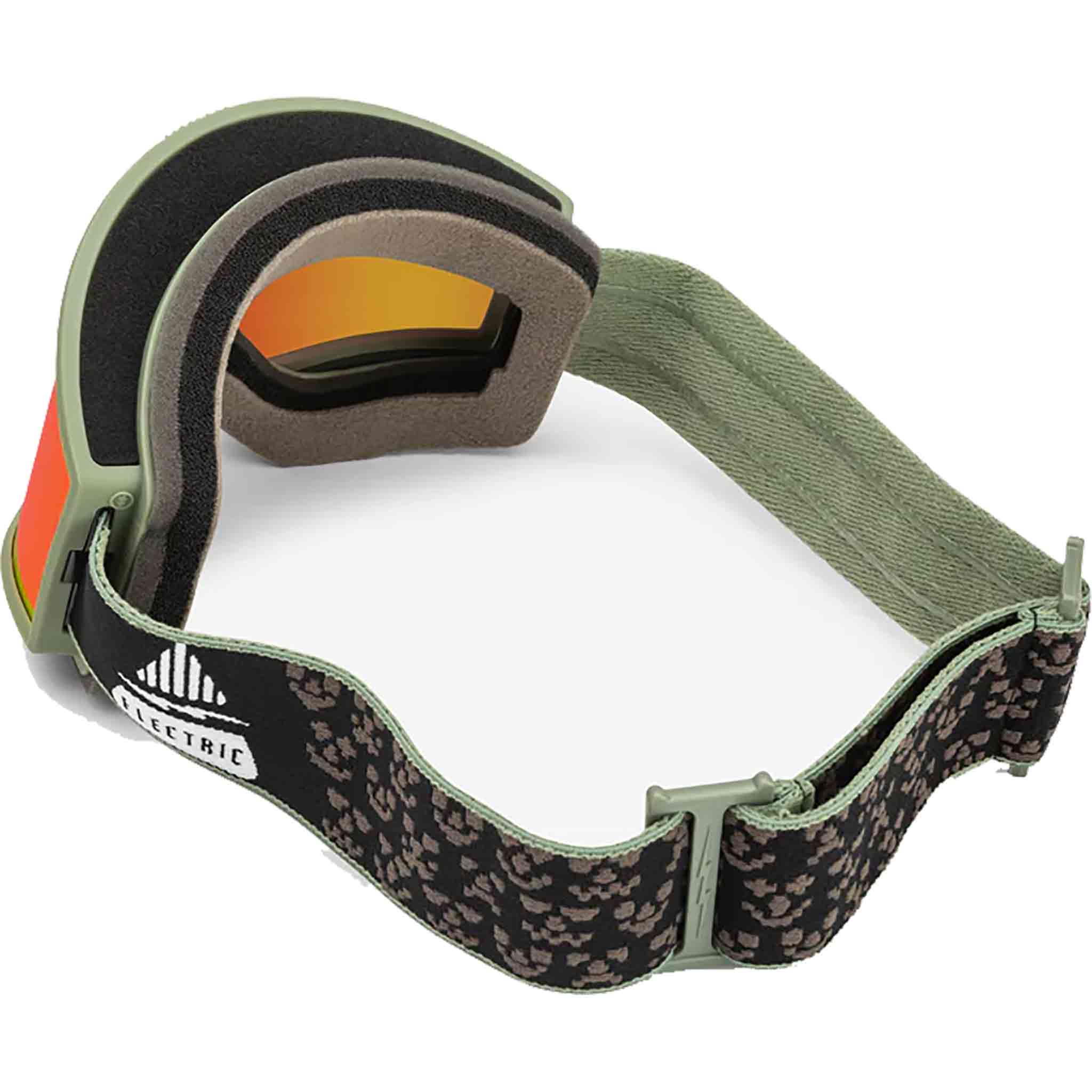 Electric EK1 Drama Moss Black Red Chrome 2025 Goggles