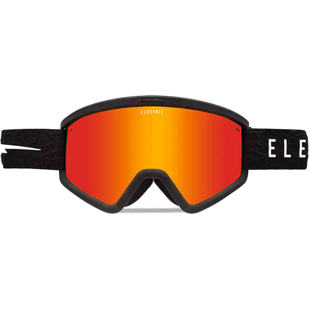 Electric Hex Black Tort Nuron Red Chrome Goggles