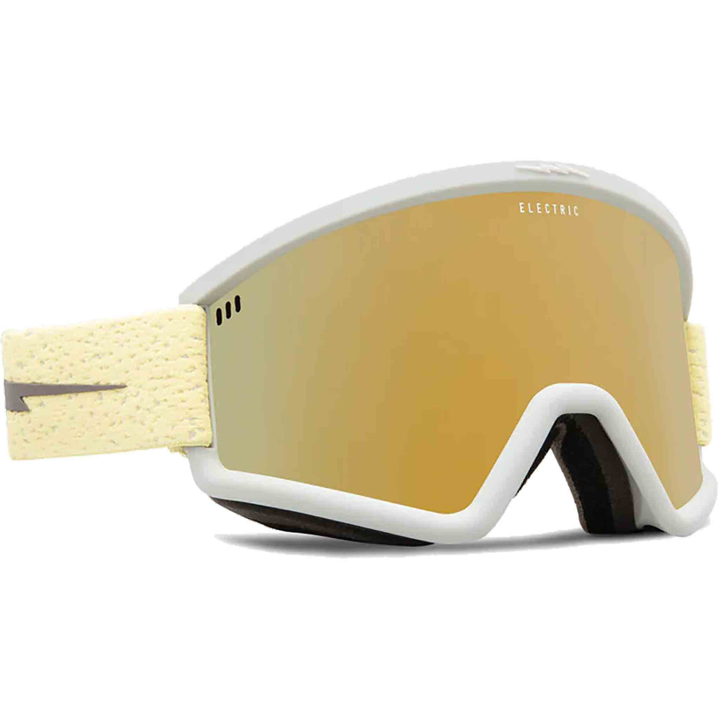 Electric Hex Canna Speckle Gold Chrome Goggles