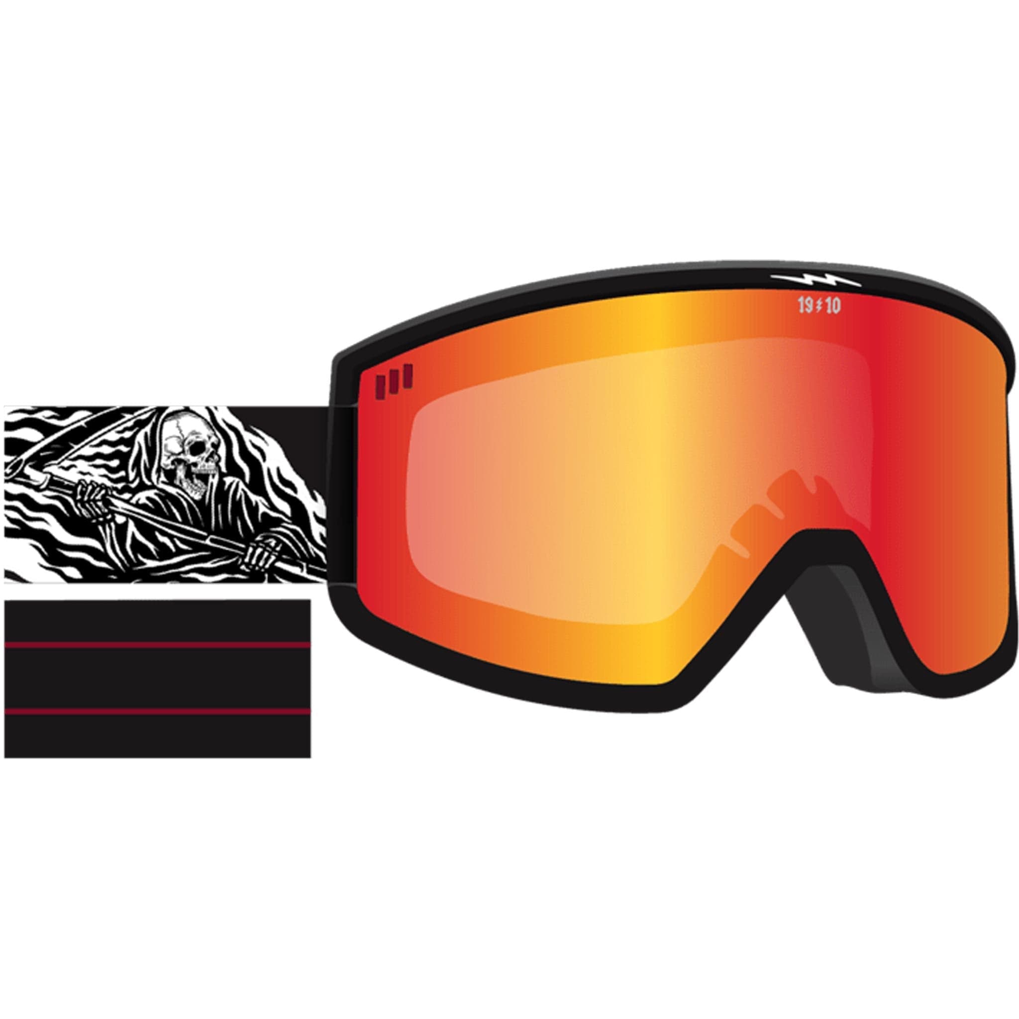 Electric X 1910 Hex Red Chrome 2025 Goggles