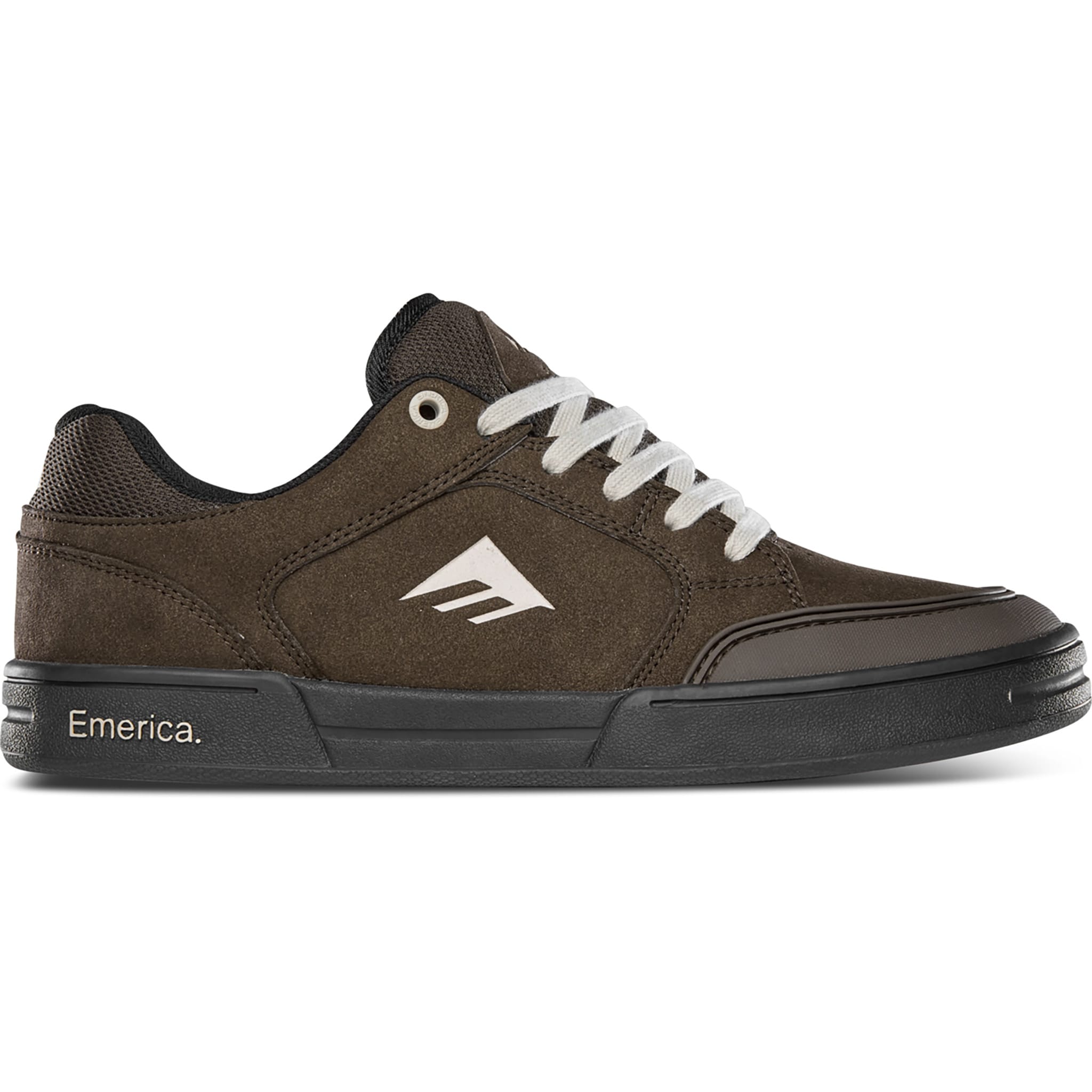 Emerica Heritic Shoe Brown Black Tan Shoe