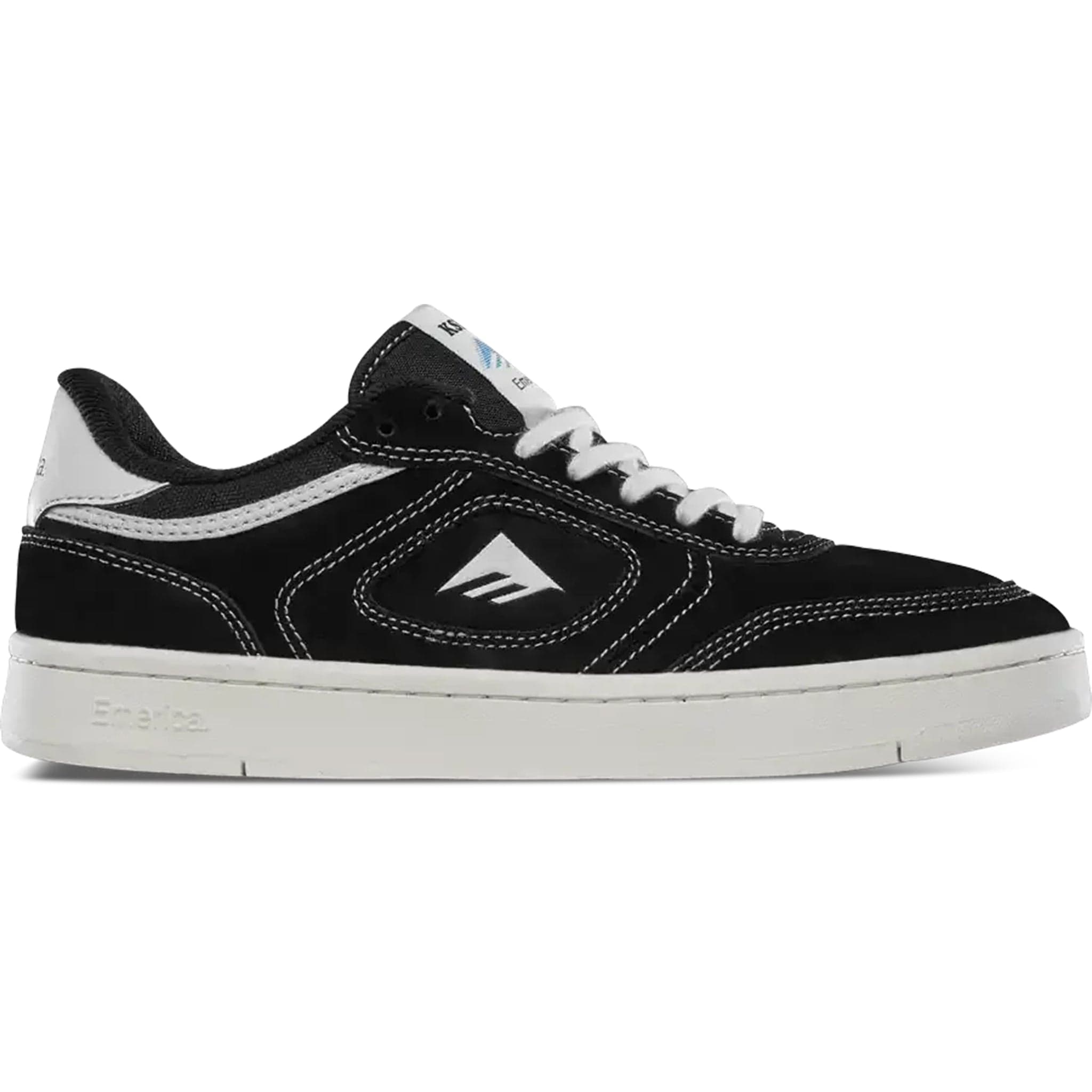 Emerica KSL III Shoe Black White White Shoes