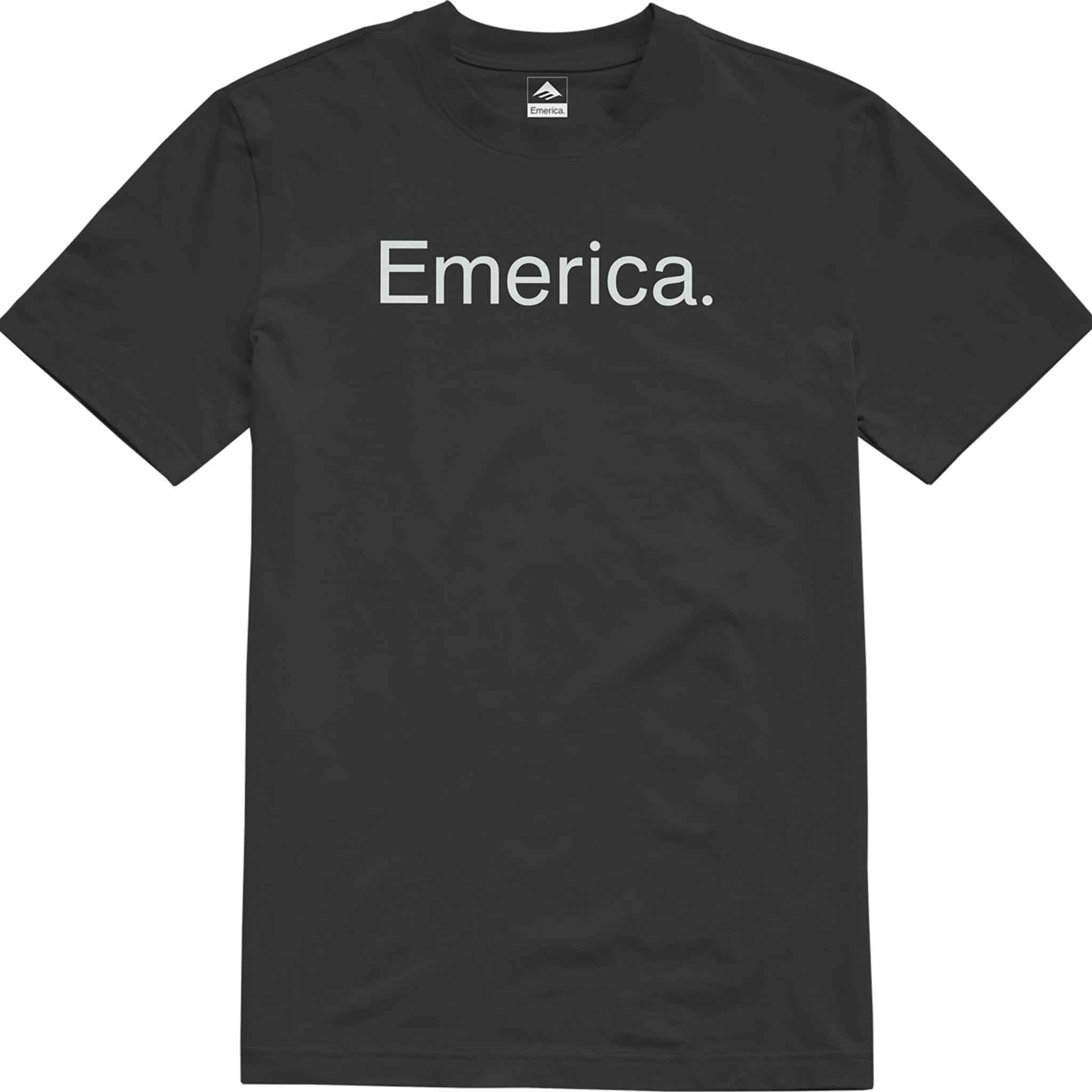 Emerica Pure Tee Black T Shirt