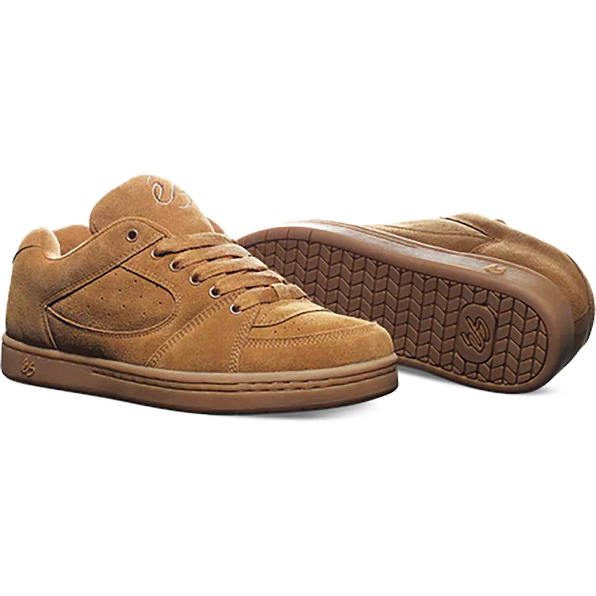 Es Accel OG Brown Gum Shoes