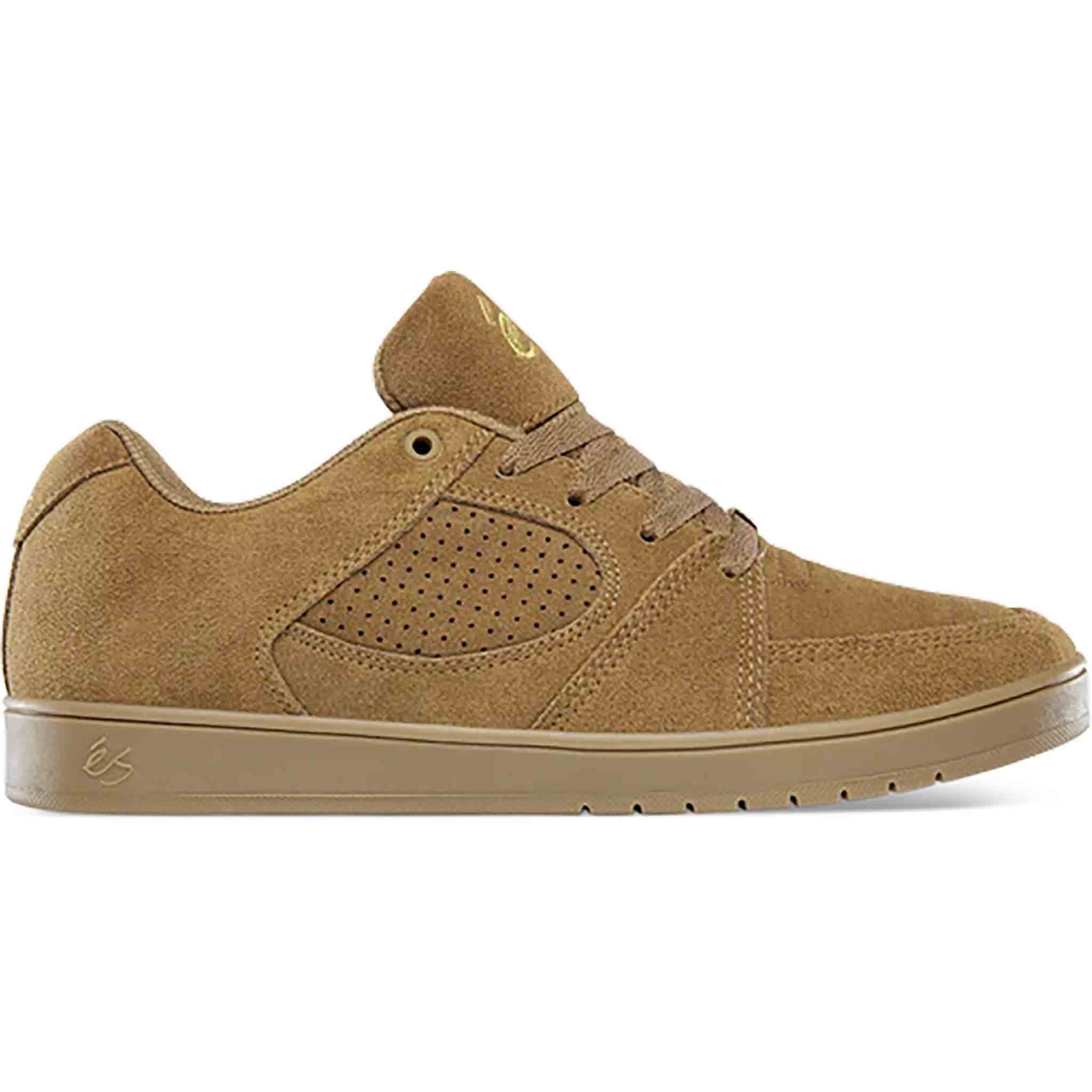Es Accel Slim Brown Gum Shoes