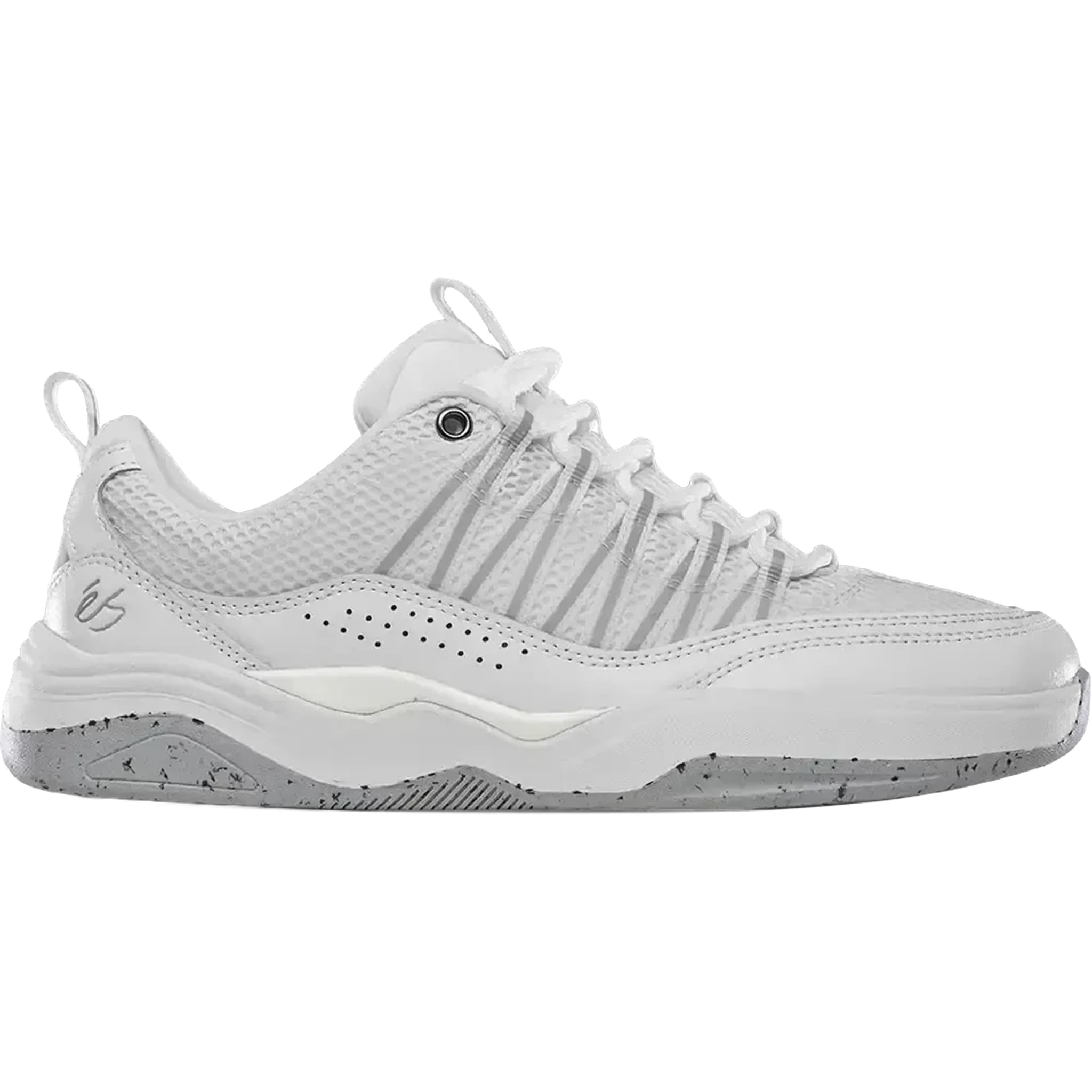 éS Imprint Shoe White Grey Shoes