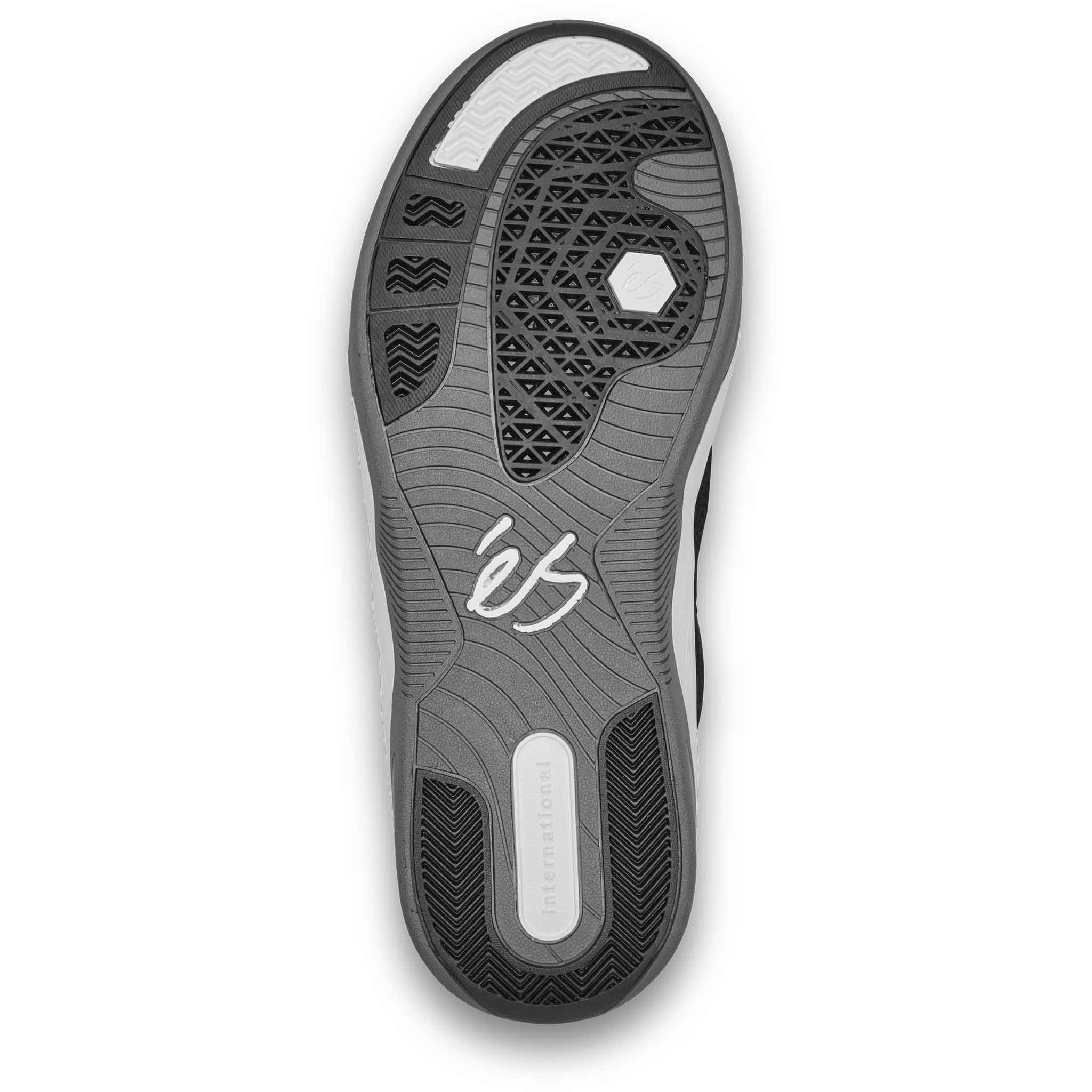 eS TJ Rogers Shoe Black White Grey Shoes