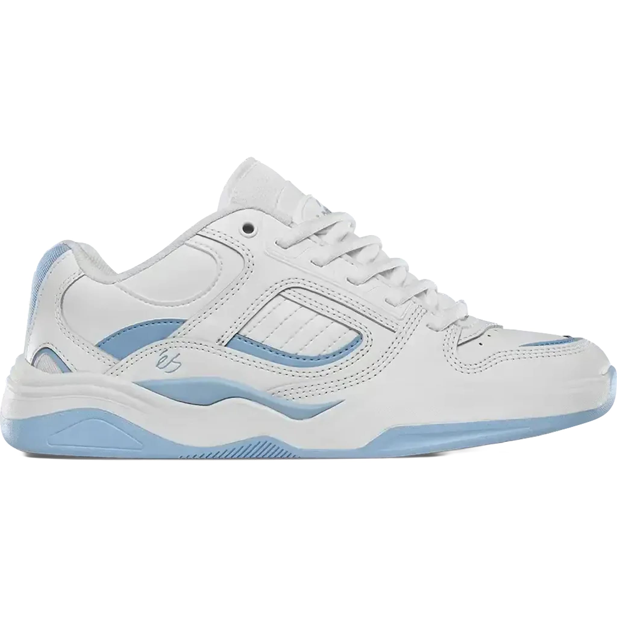 éS TJ Rogers Shoe White Blue Shoes