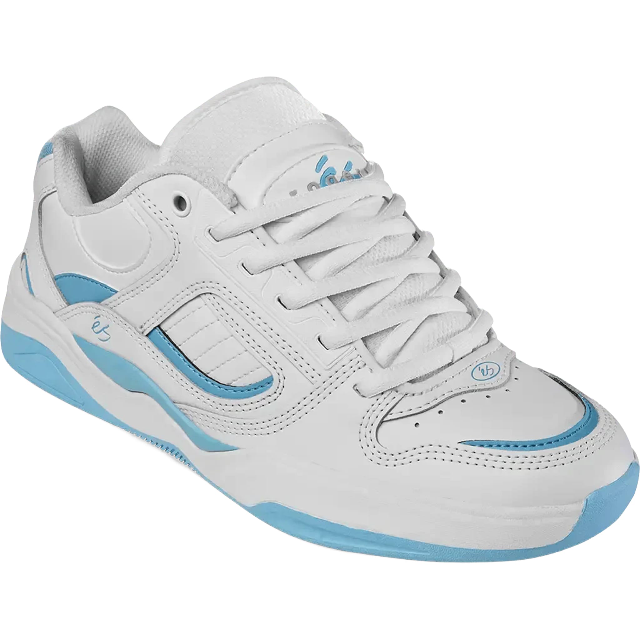éS TJ Rogers Shoe White Blue Shoes