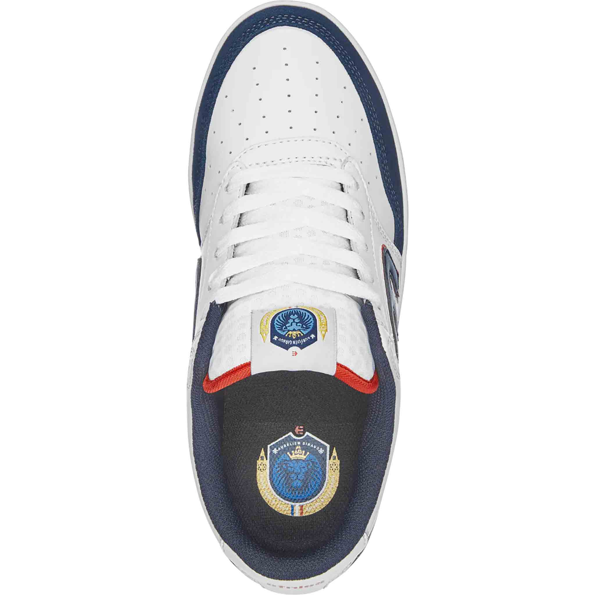 Etnies Aurelien Michelin XLT White Navy Red Shoes